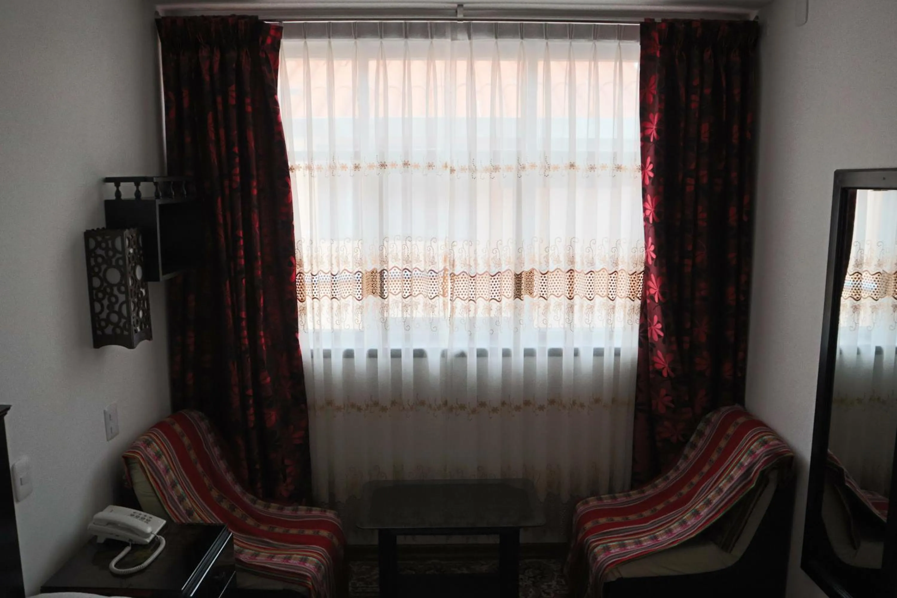 Seating area in Cusco Bed and Breakfast