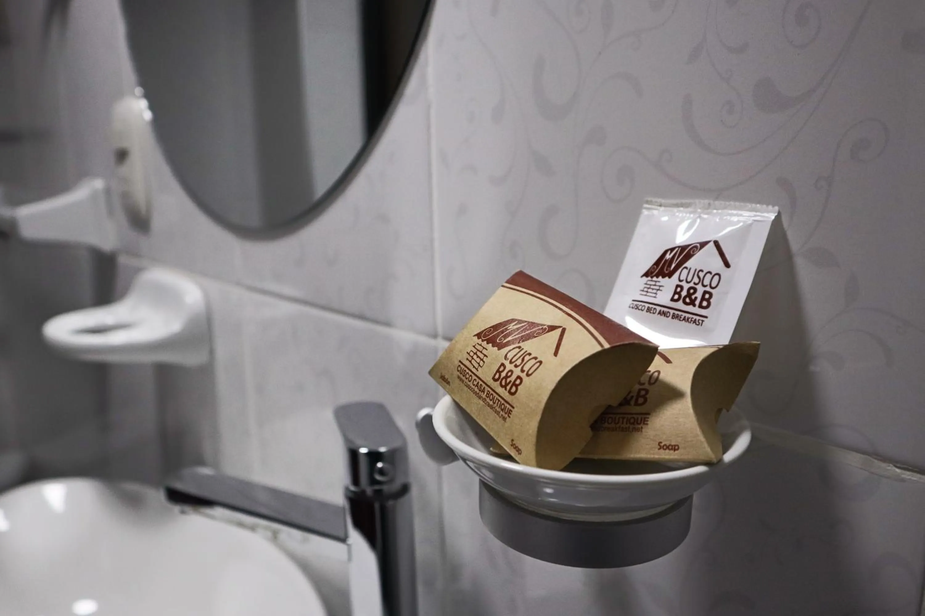 Bathroom in Cusco Bed and Breakfast