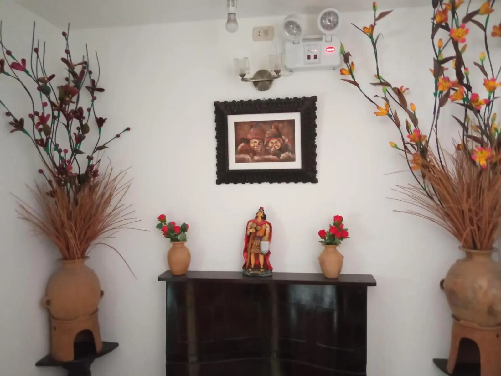 Decorative detail in Cusco Bed and Breakfast