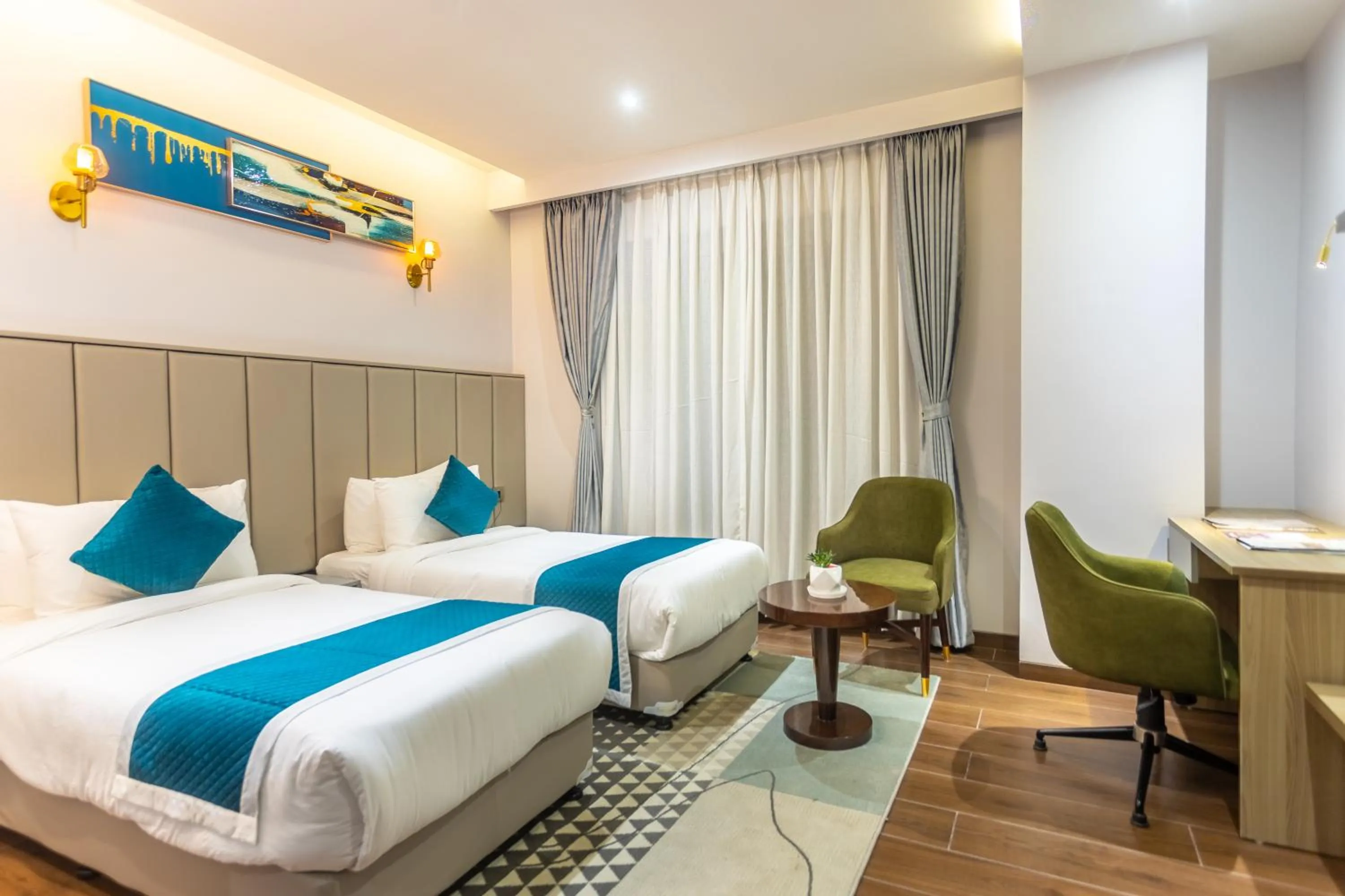 Bedroom, Bed in De Crown Inn