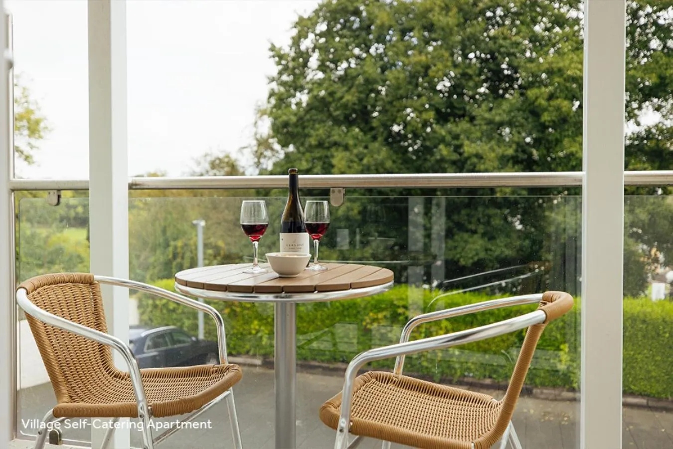 Balcony/Terrace in St Brides Spa Hotel & Village Apartments
