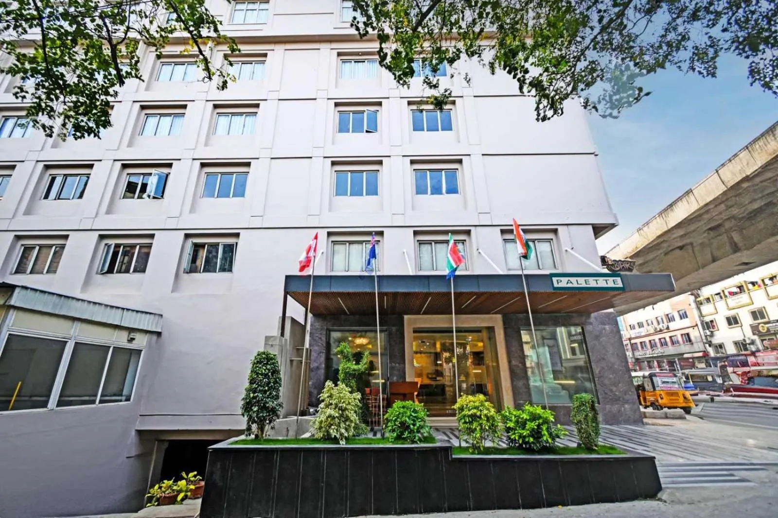 Facade/entrance in Palette Madhapur