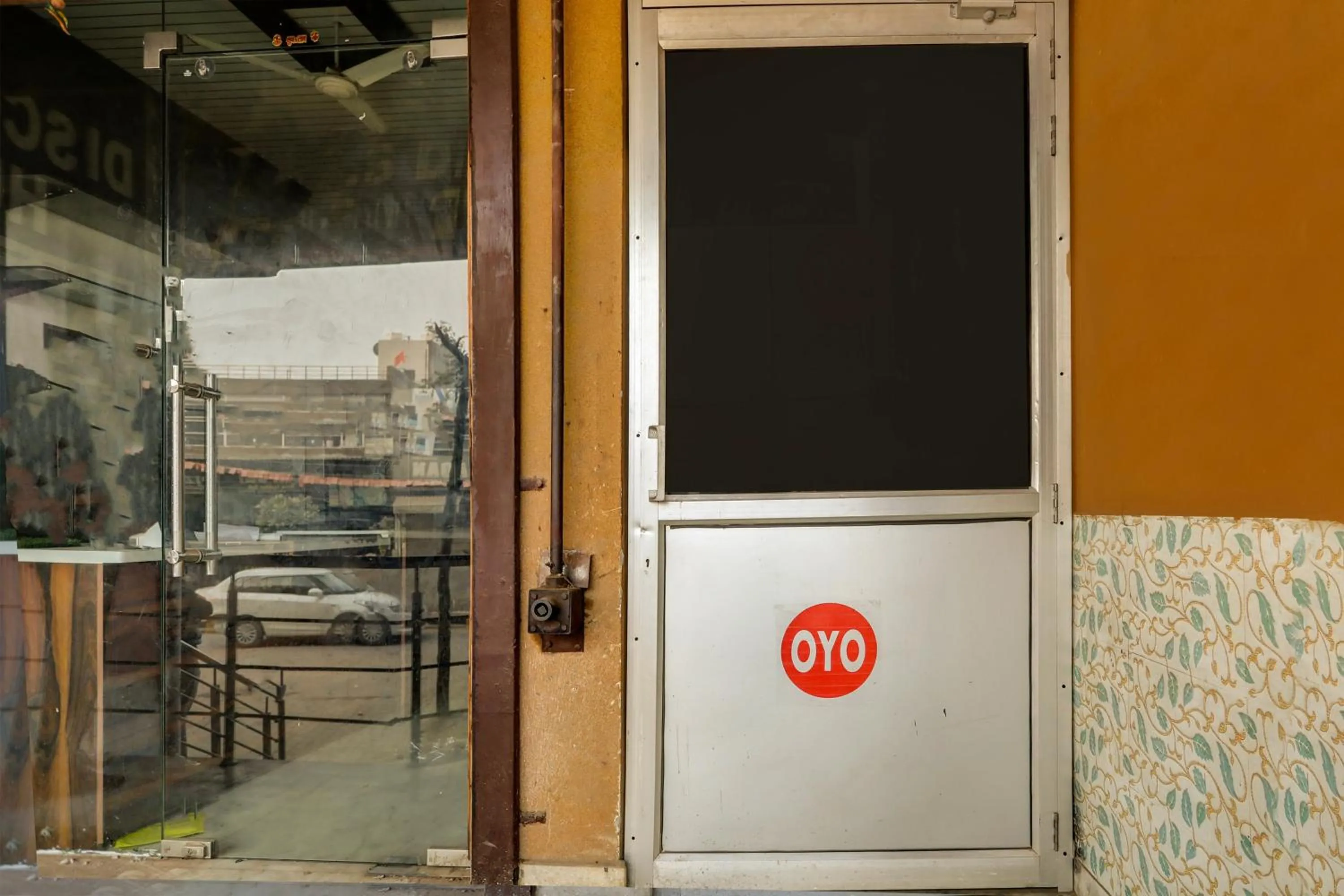 Facade/entrance in Hotel O by OYO Swagat