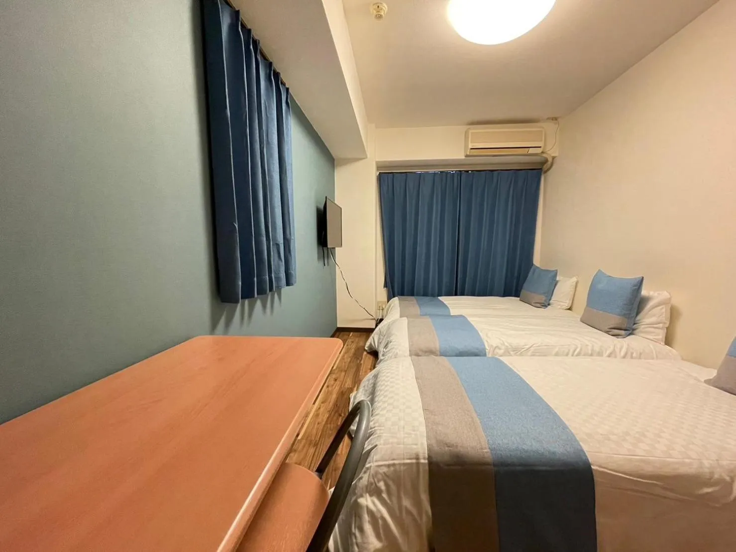 Bed in Sakura Sands Hotel Shinsaibashi