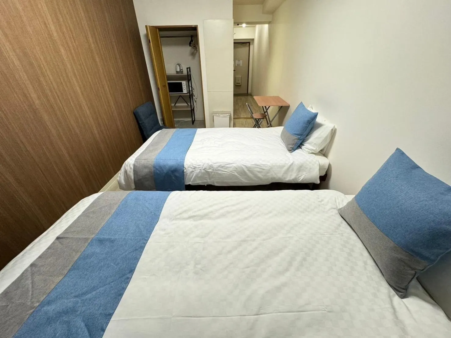 Bed in Sakura Sands Hotel Shinsaibashi