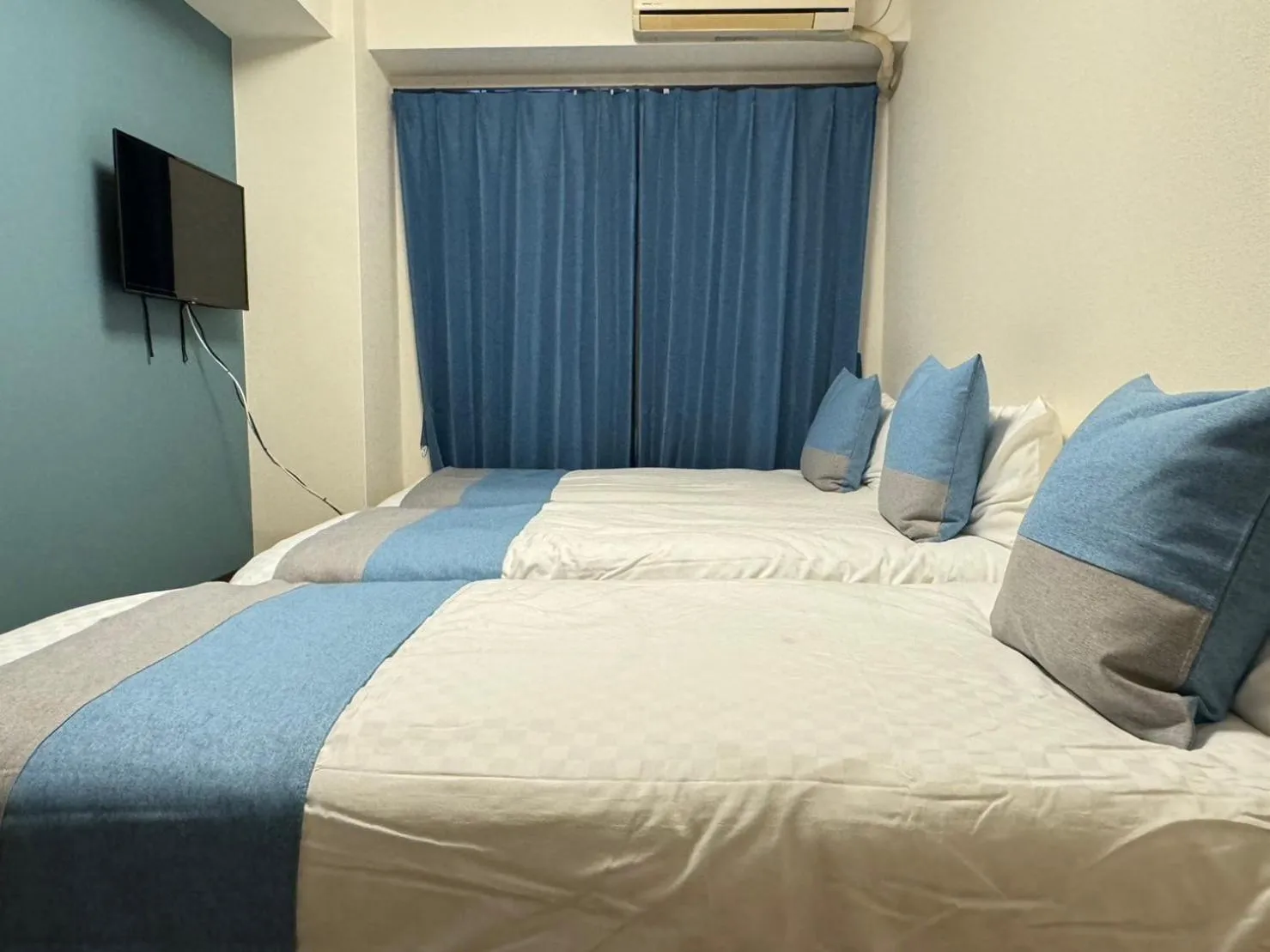 Bed in Sakura Sands Hotel Shinsaibashi