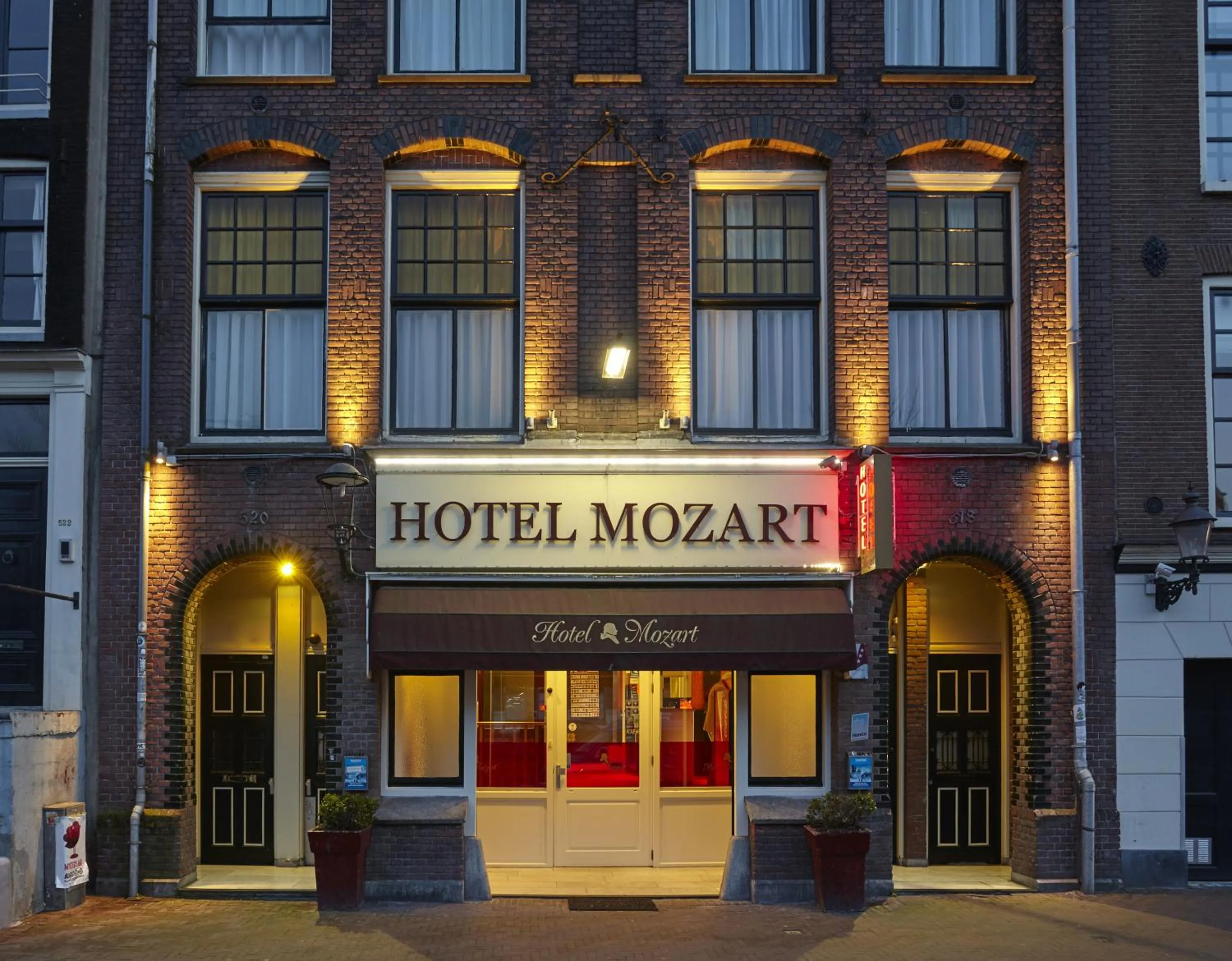 Property building in Mozart Hotel