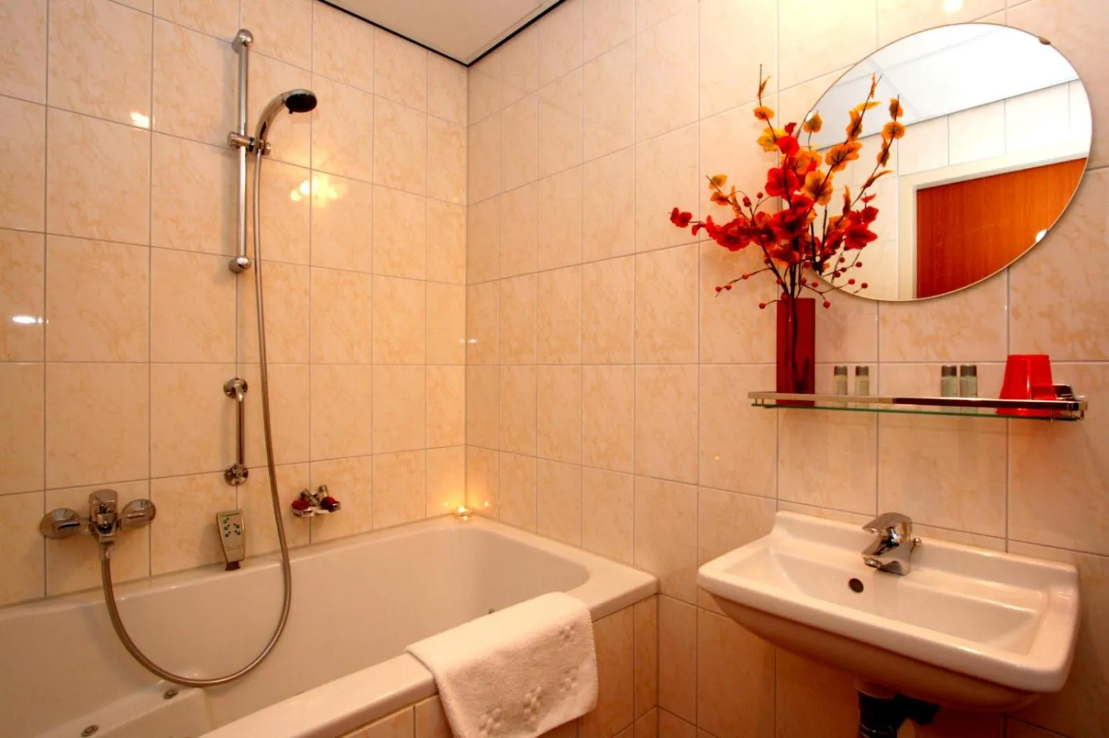 Bathroom in Mozart Hotel