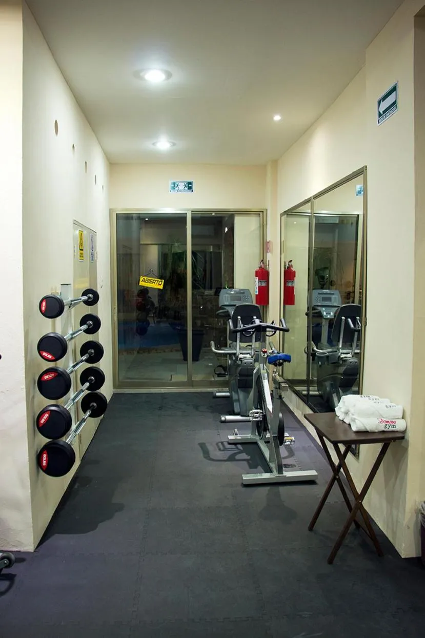 Fitness centre/facilities in Hotel & Suites Domani