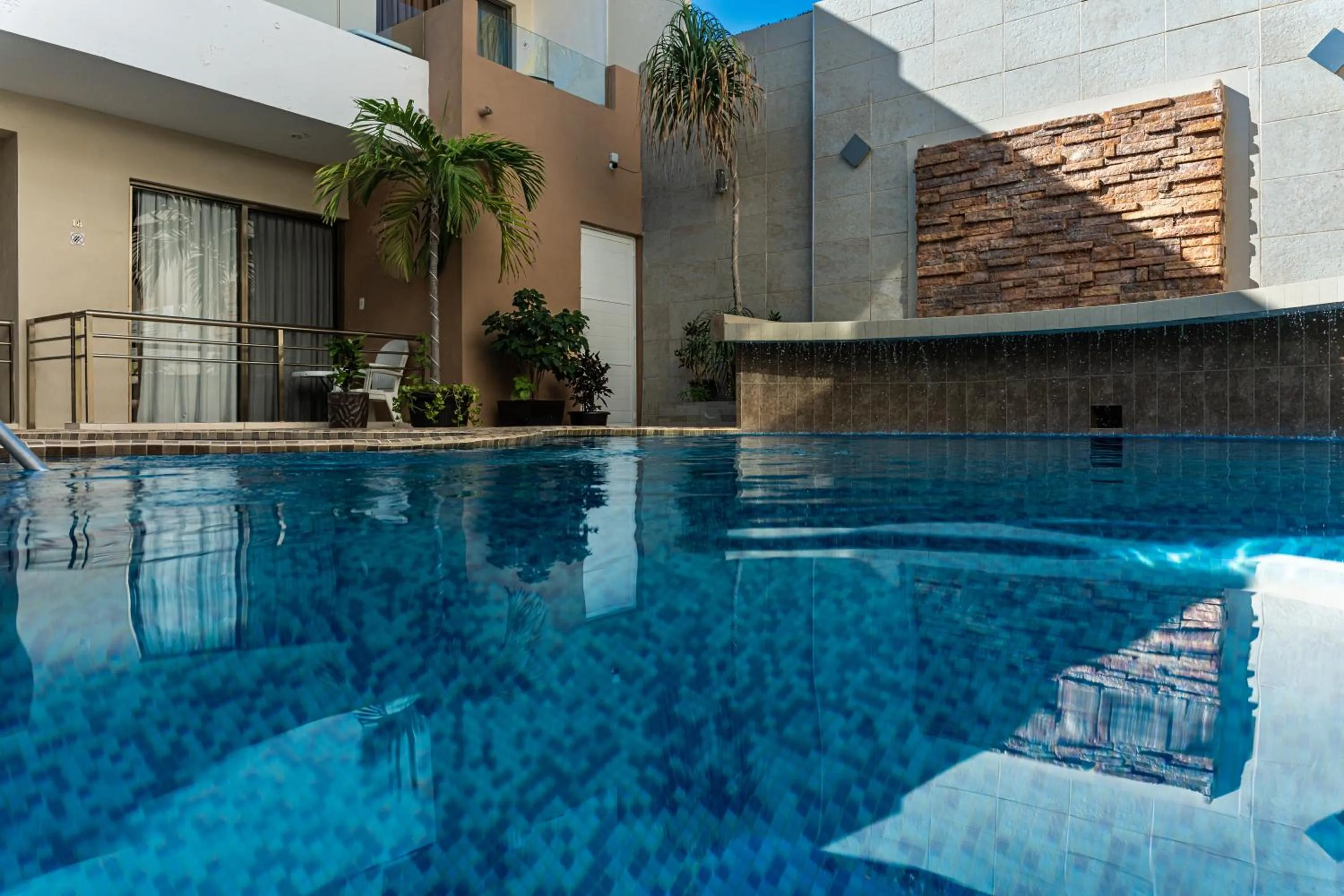 Swimming pool in Hotel & Suites Domani