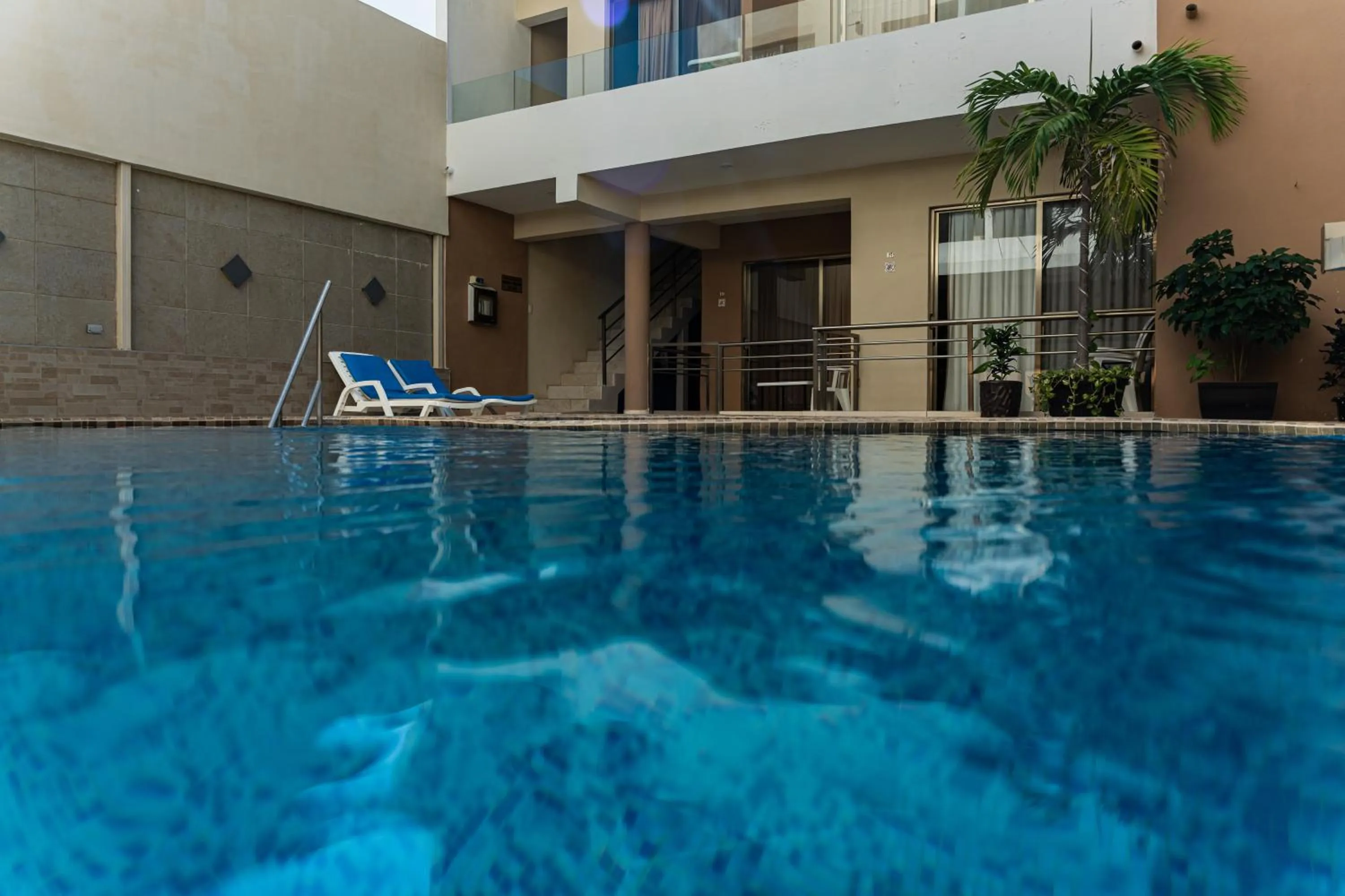 Swimming pool in Hotel & Suites Domani