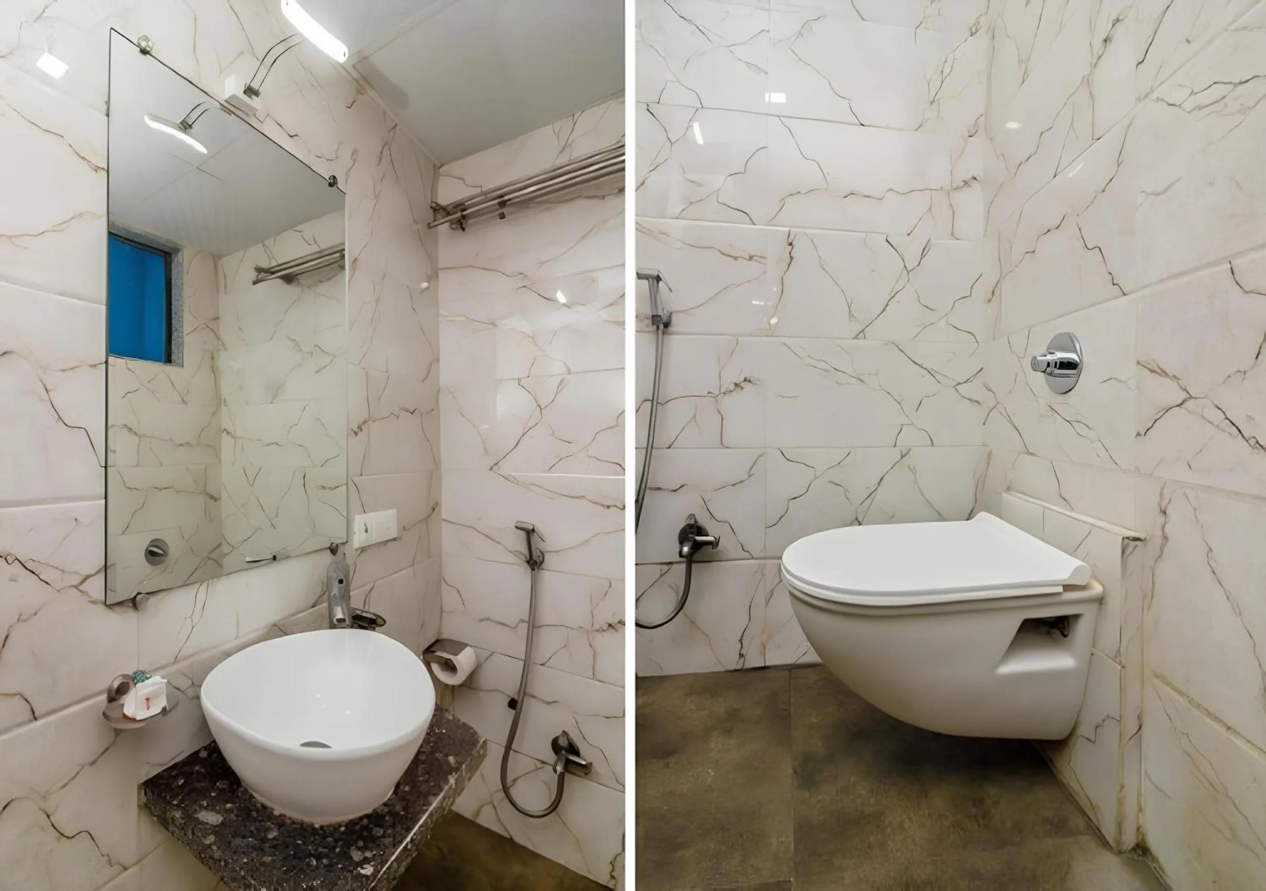 Shower in Hotel Arton Regency Near Terminal 2 Airport