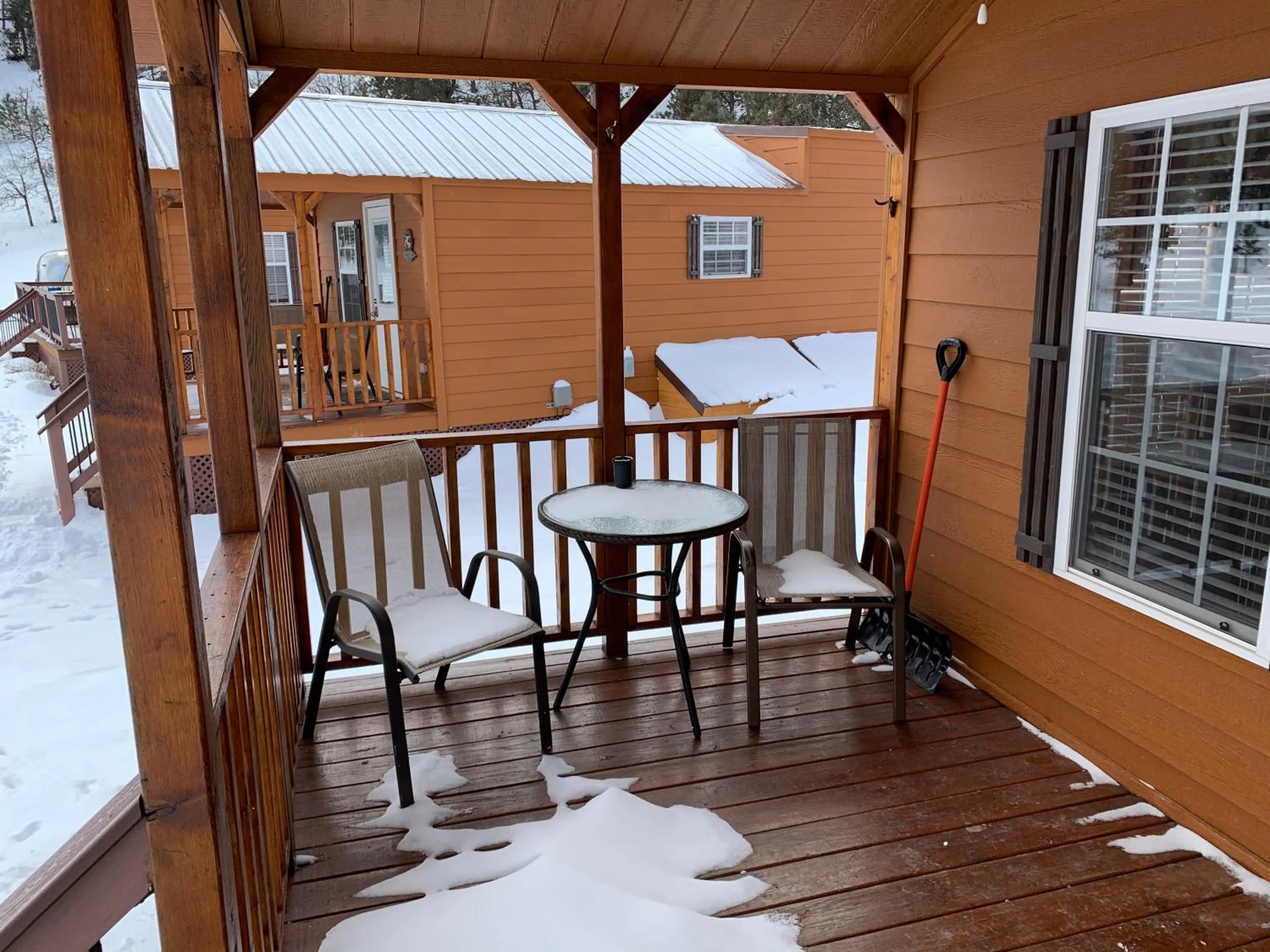 Patio in Bearlodge Mountain Resort