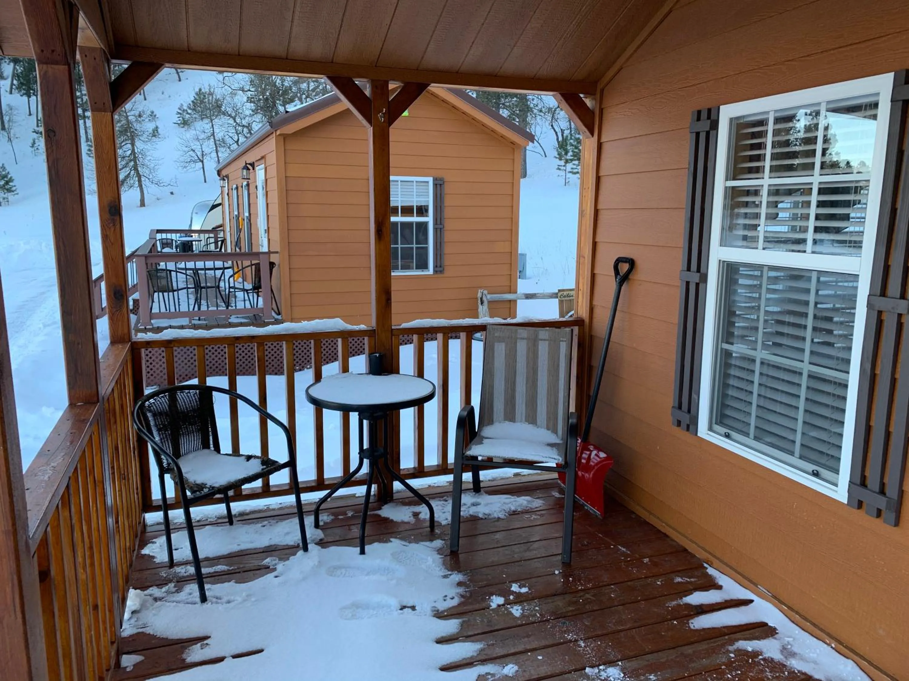 Patio in Bearlodge Mountain Resort