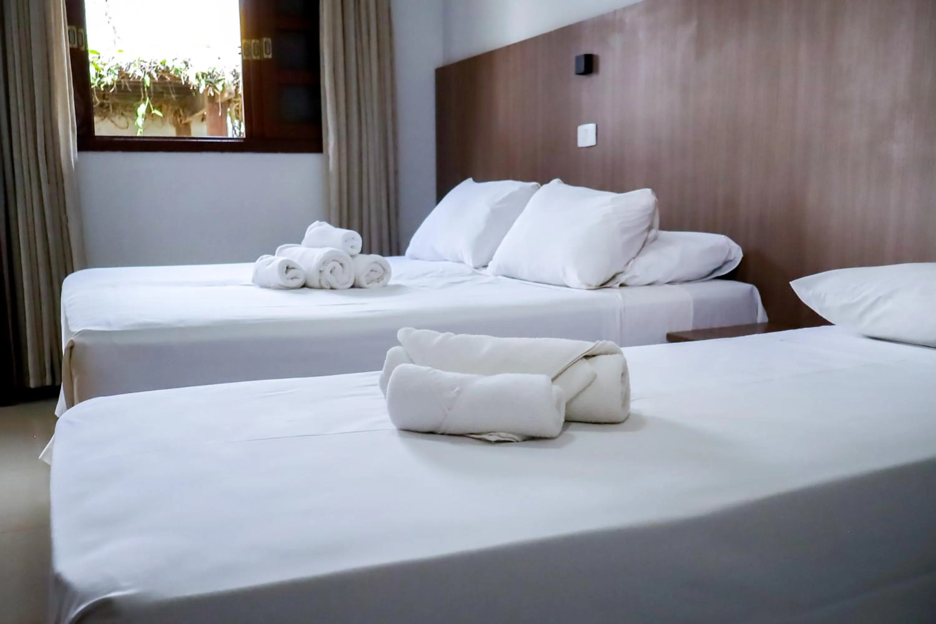 Bed in Hotel Praia Parque
