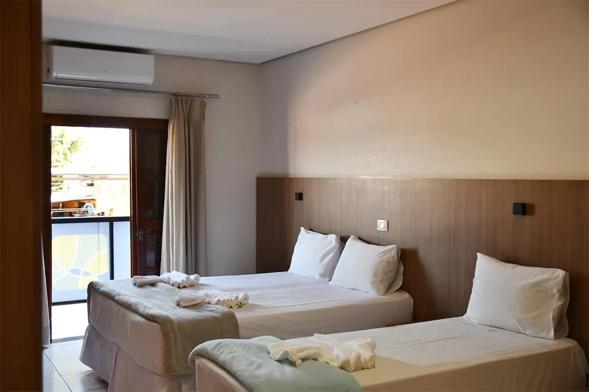 Bed in Hotel Praia Parque