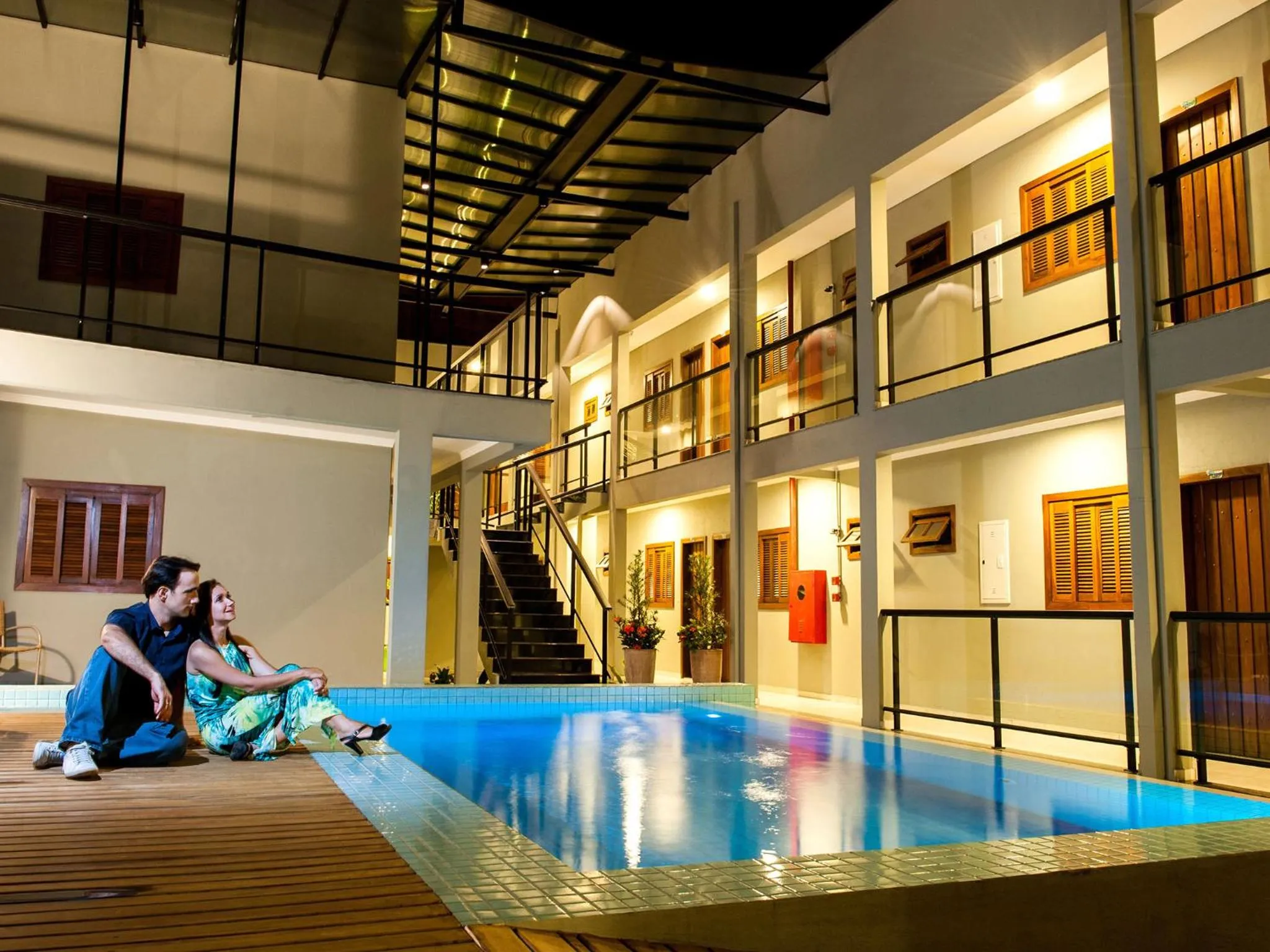 Swimming pool in CLH Suites Bonito Centro