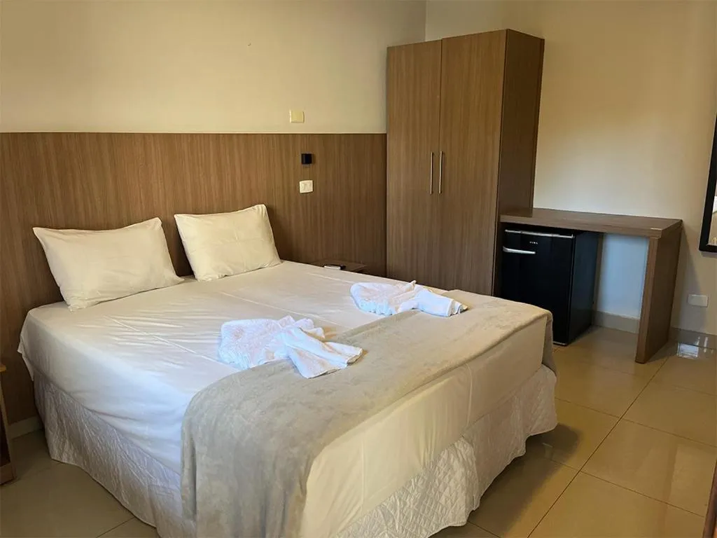 Bed in Hotel Praia Parque