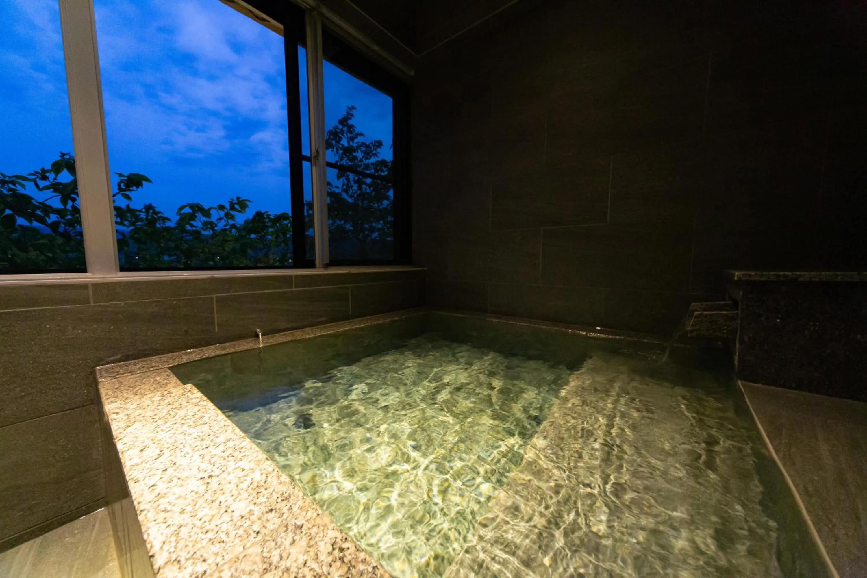 Hot Spring Bath in Ryokan Toyotomi