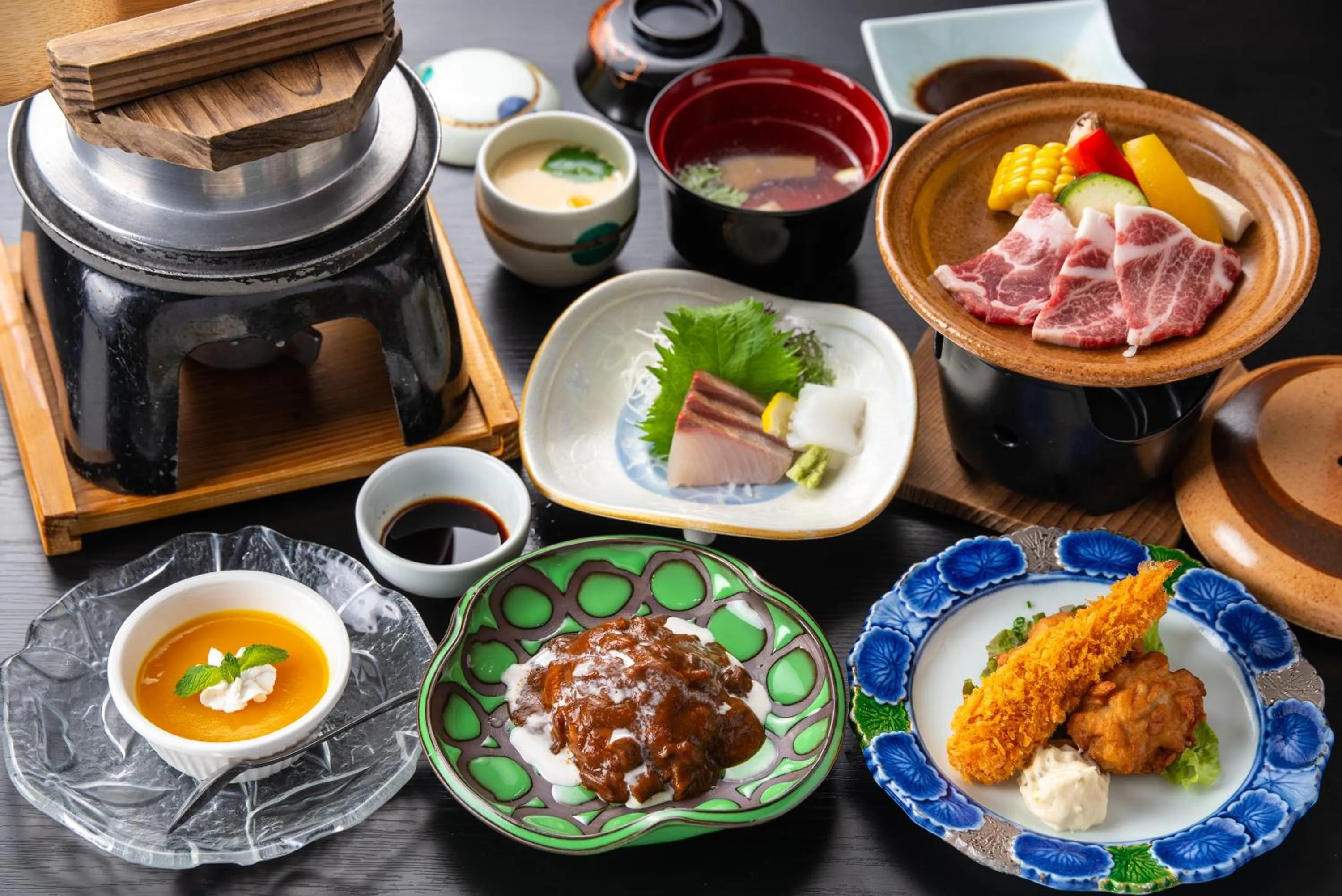 Food in Ryokan Toyotomi