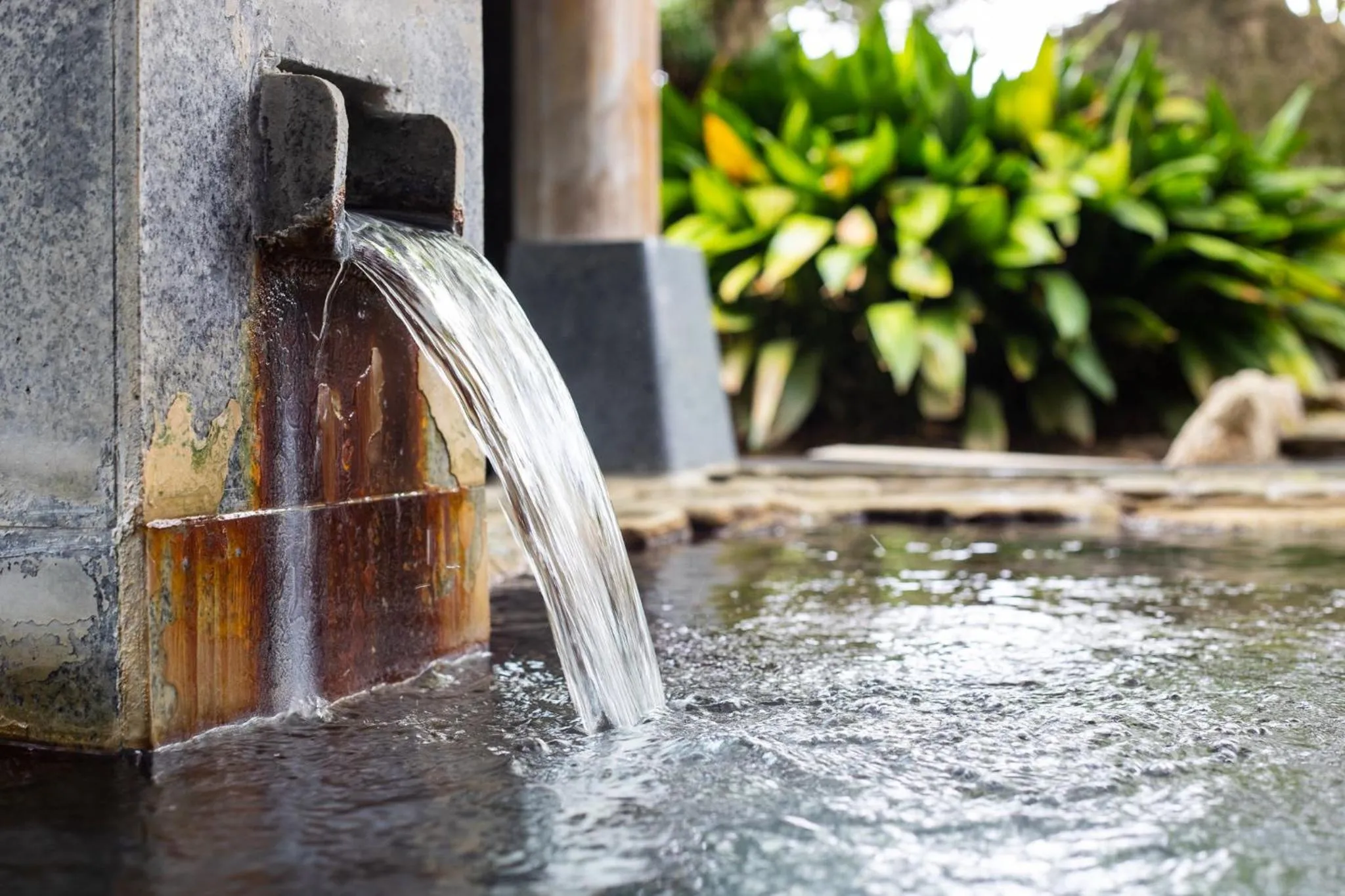 Hot Spring Bath in Ryokan Toyotomi