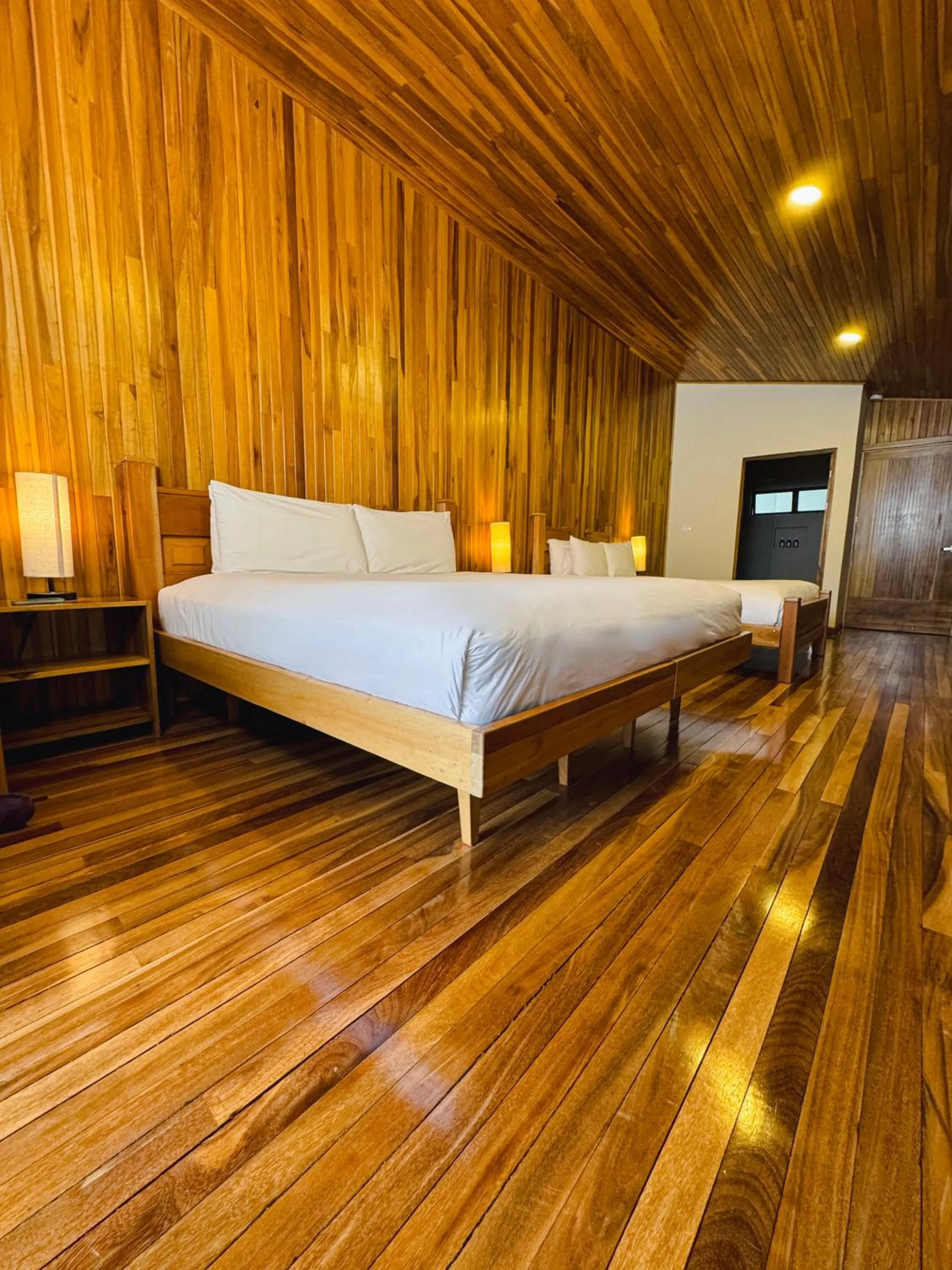 Bed in Fondavela Hotel