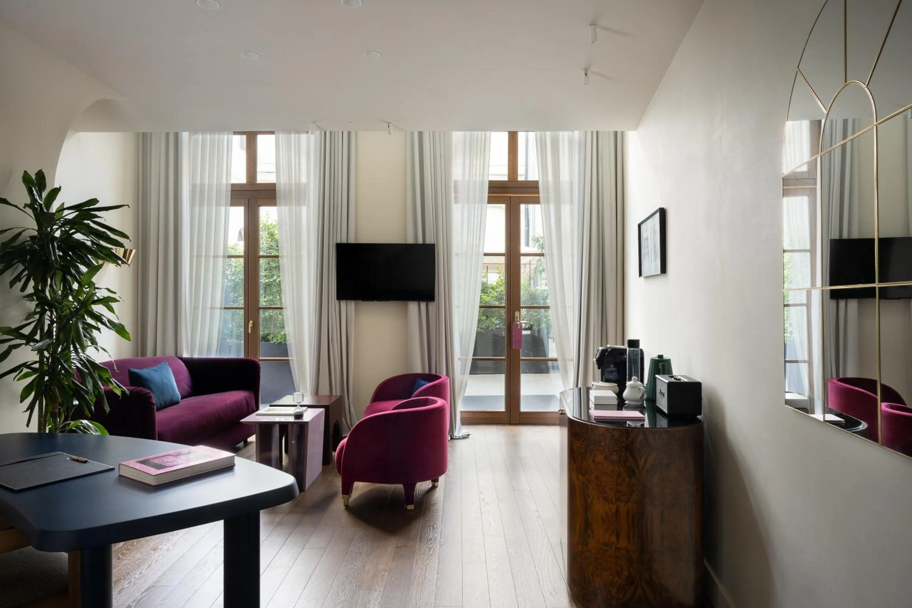 Living room in Palazzo Talìa - Small Luxury Hotels of the World