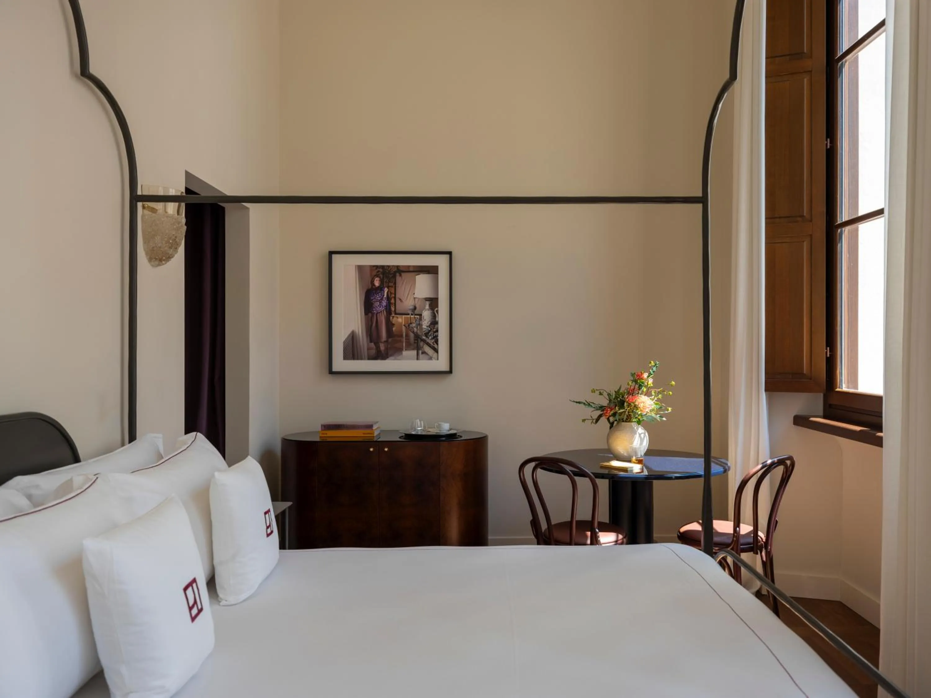 Bed in Palazzo Talìa - Small Luxury Hotels of the World