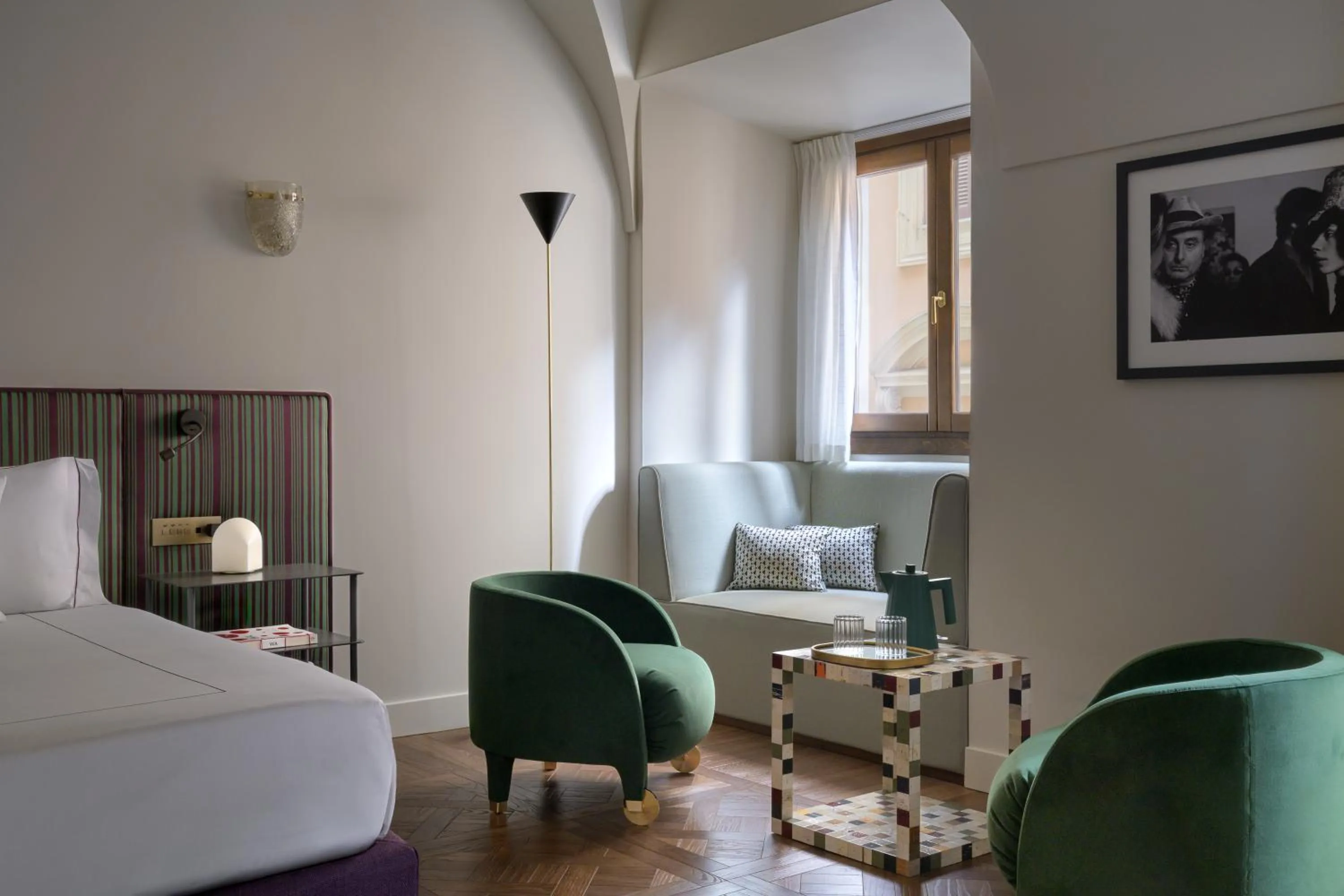 Bedroom, Bed in Palazzo Talìa - Small Luxury Hotels of the World