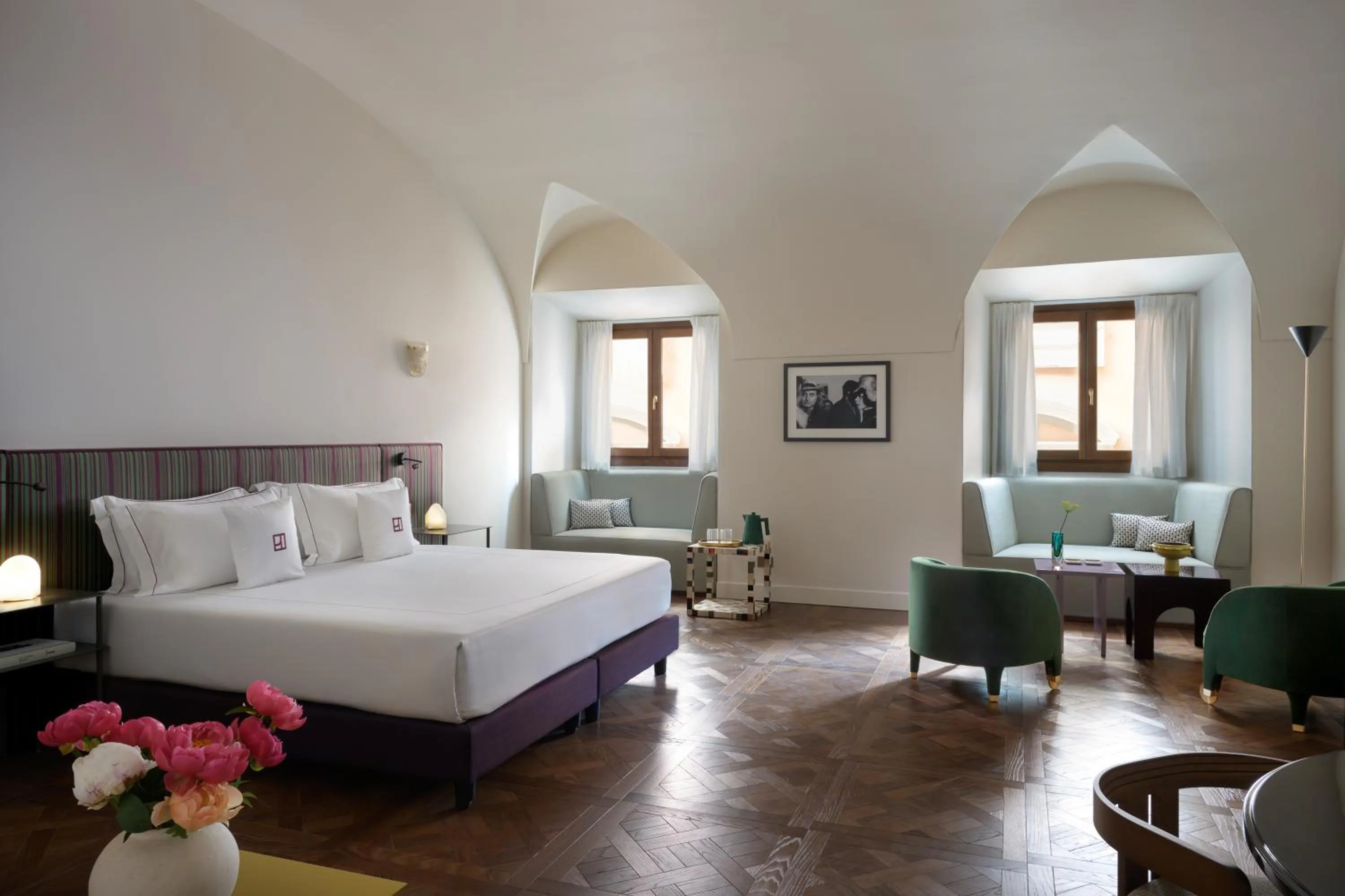Bedroom, Bed in Palazzo Talìa - Small Luxury Hotels of the World