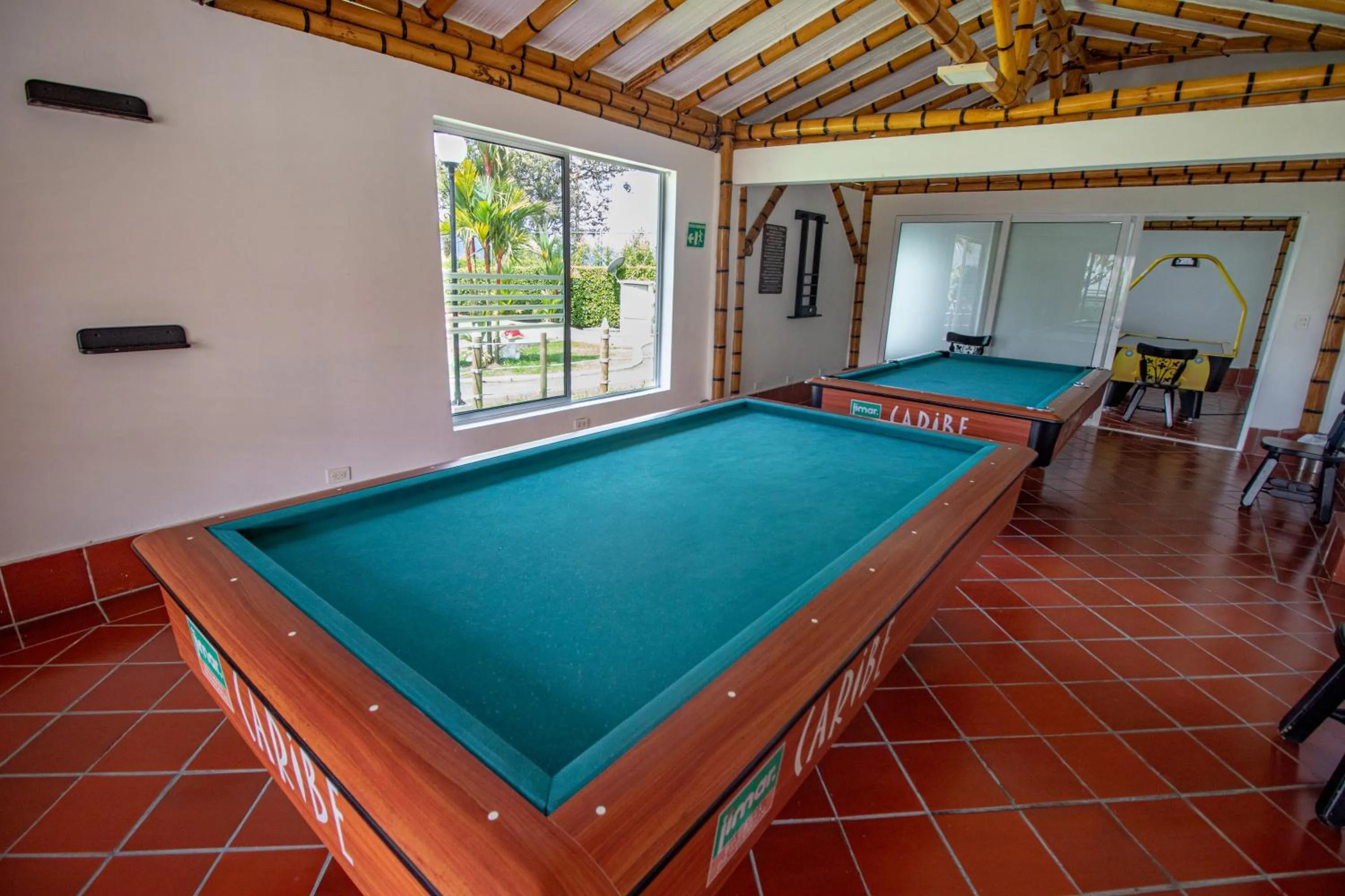 Billiard in Hotel Campestre las Camelias