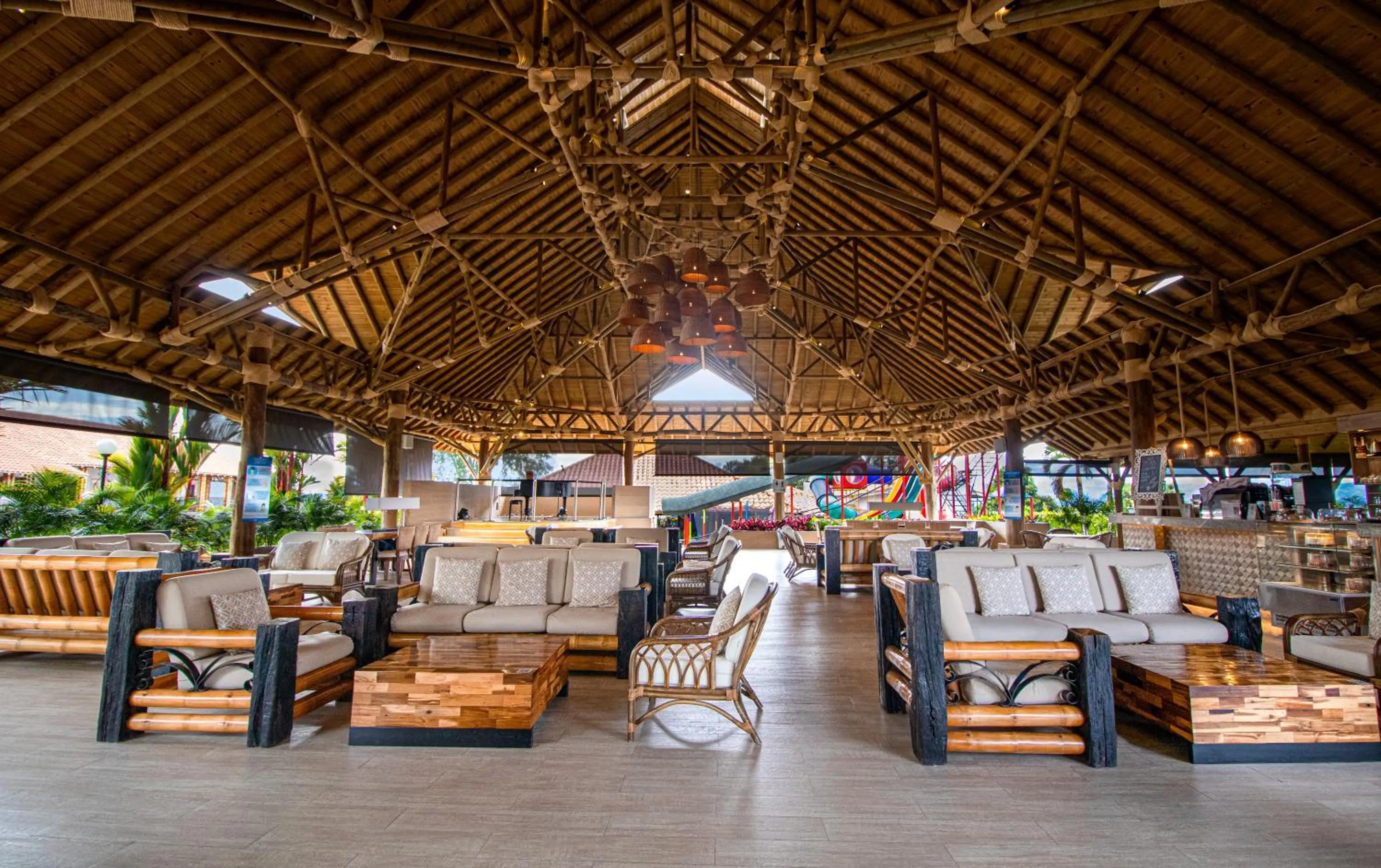 Living room in Hotel Campestre las Camelias