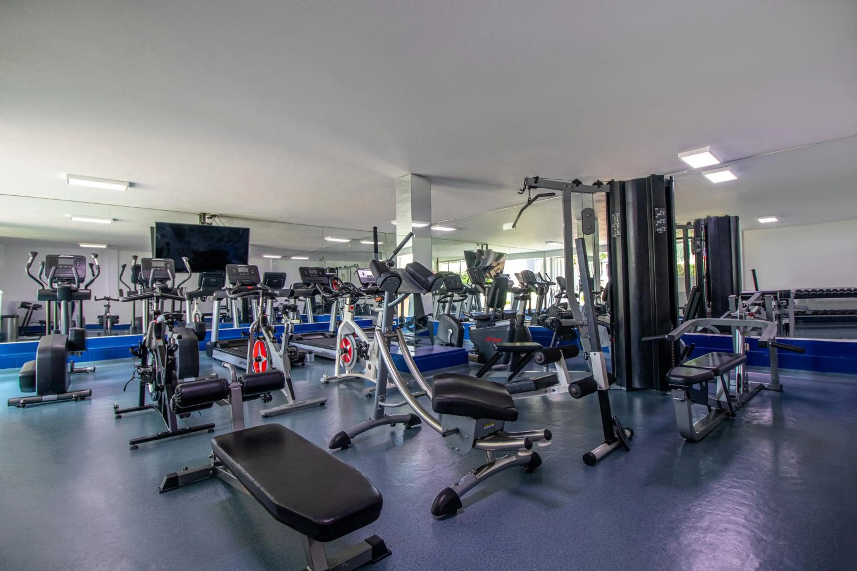 Fitness centre/facilities in Hotel Campestre las Camelias