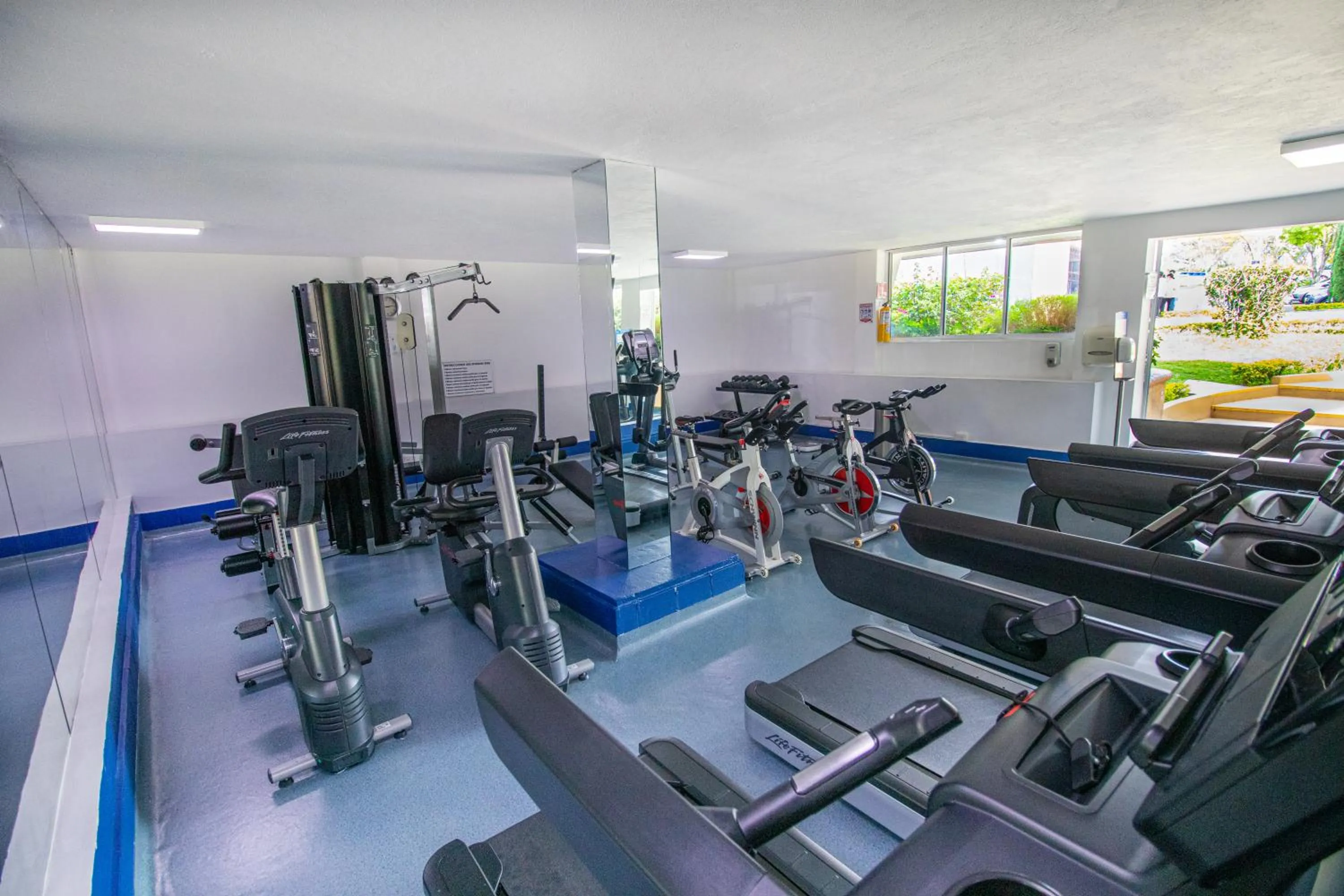 Fitness centre/facilities in Hotel Campestre las Camelias