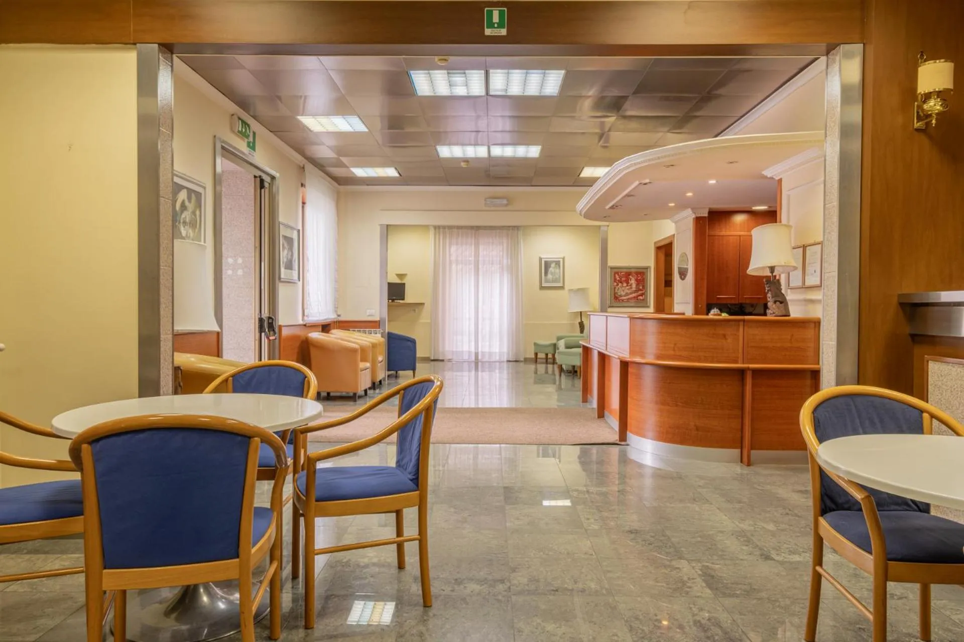 Seating area in Hotel Monte Verde