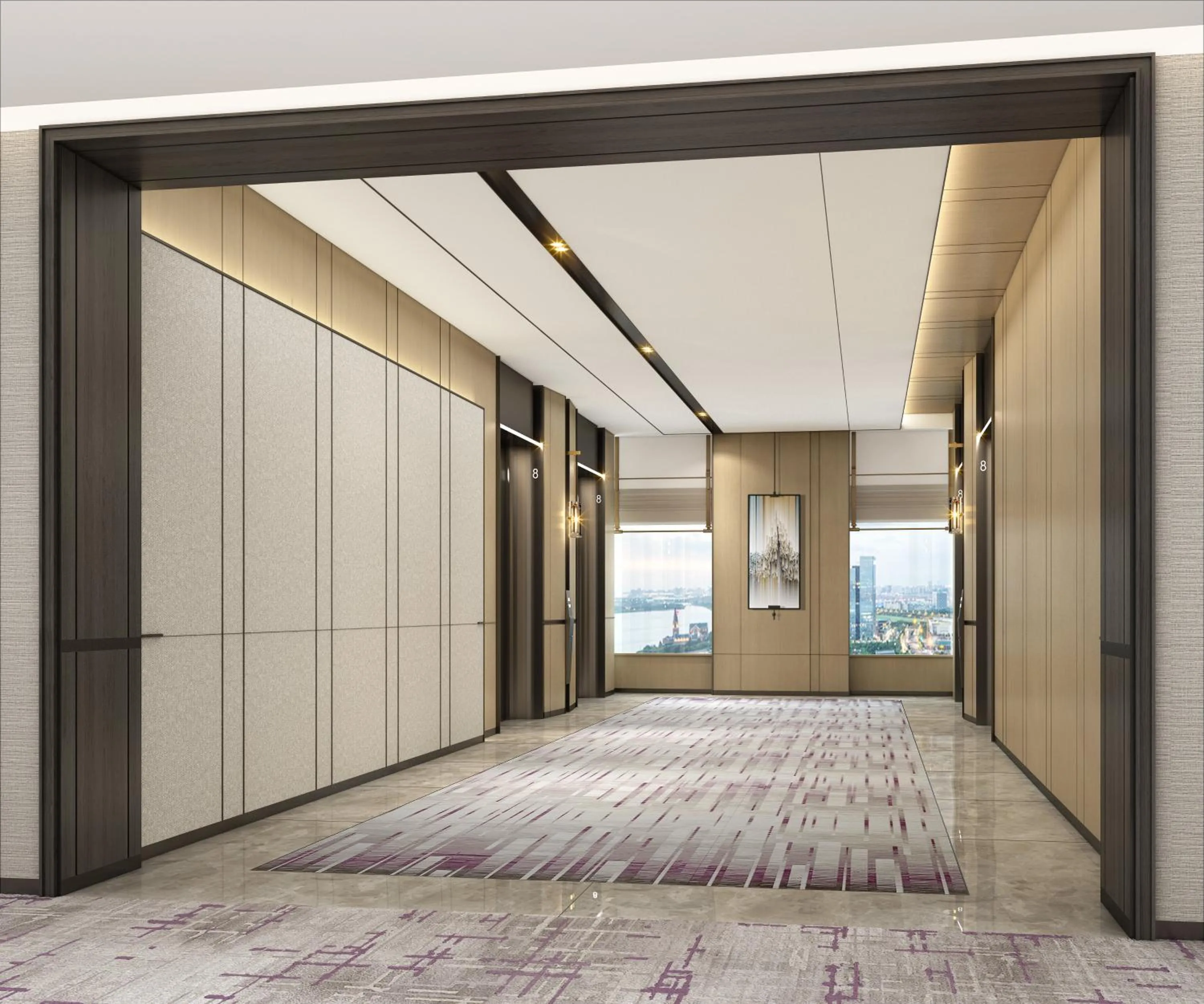 Lobby or reception in Crowne Plaza Lanzhou New Area by IHG