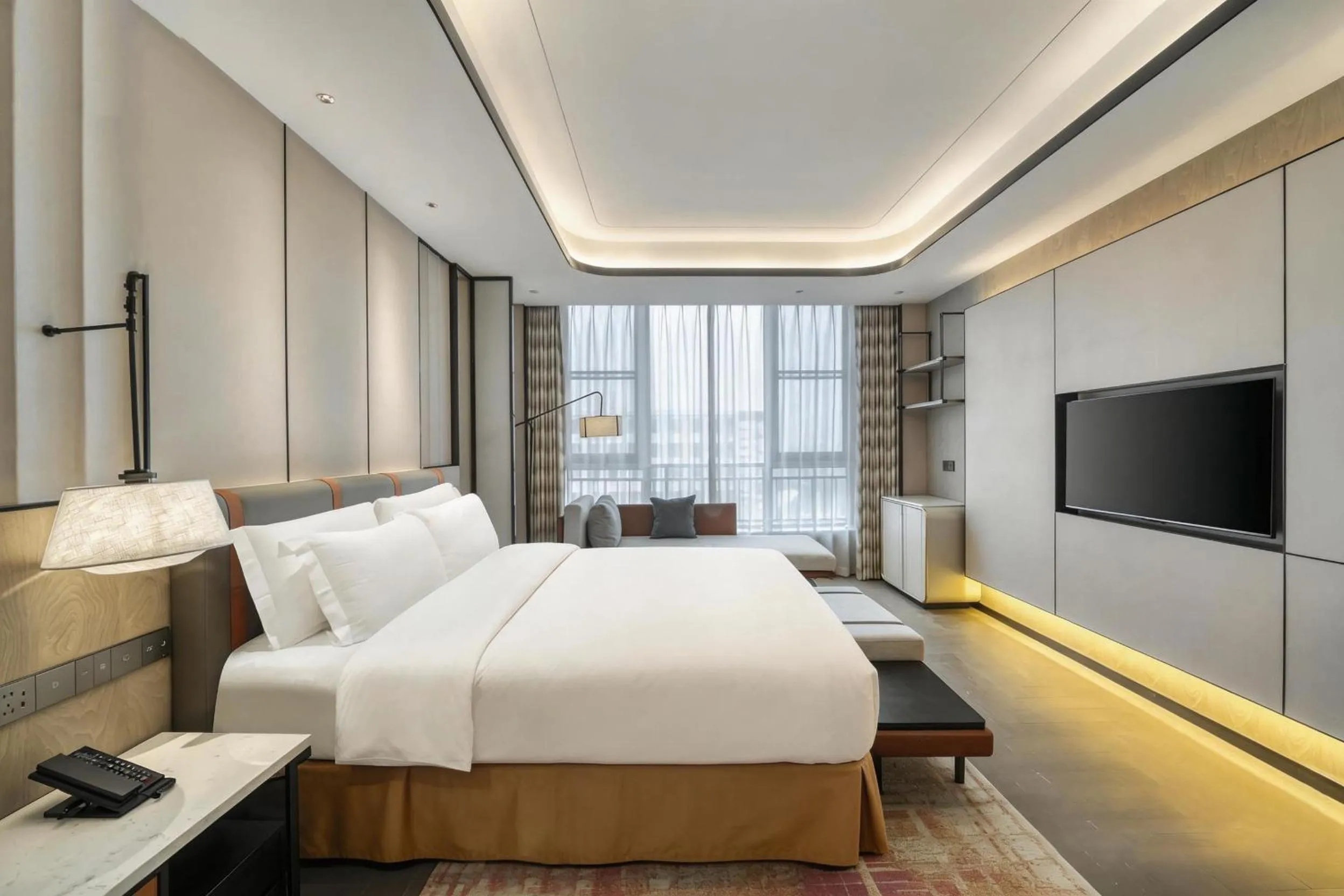 Photo of the whole room in Crowne Plaza Lanzhou New Area by IHG