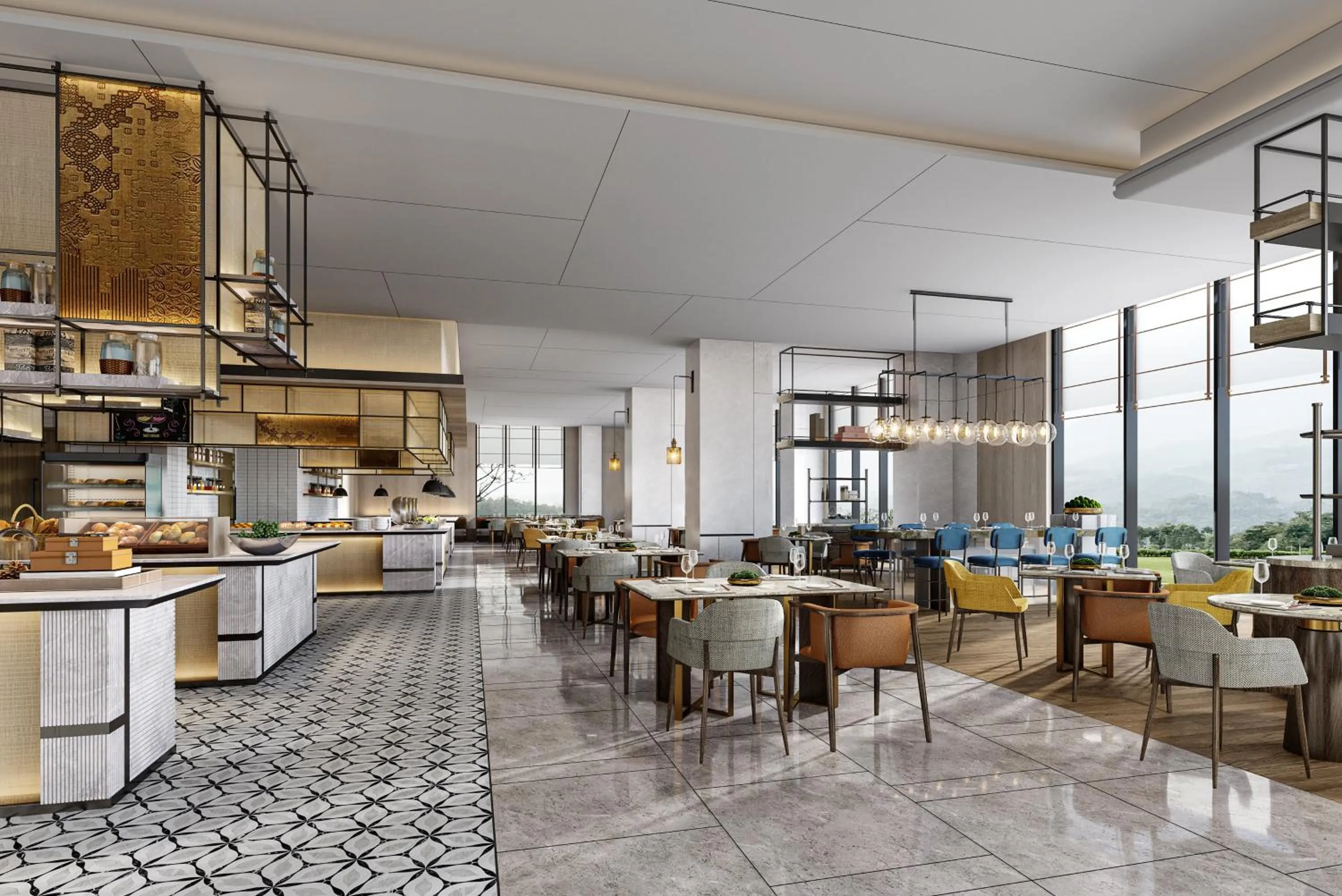 Restaurant/places to eat in Crowne Plaza Lanzhou New Area by IHG