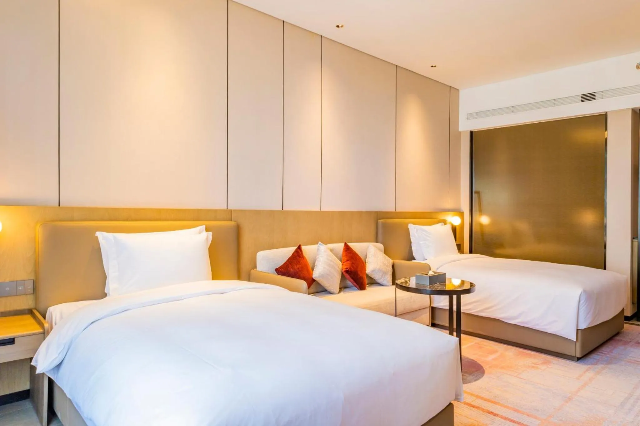 Photo of the whole room, Bed in Crowne Plaza Lanzhou New Area by IHG