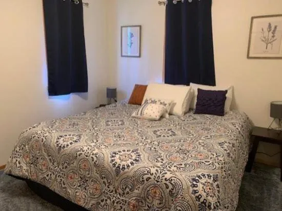 Property building, Bed in Rr-june Lake Lodge