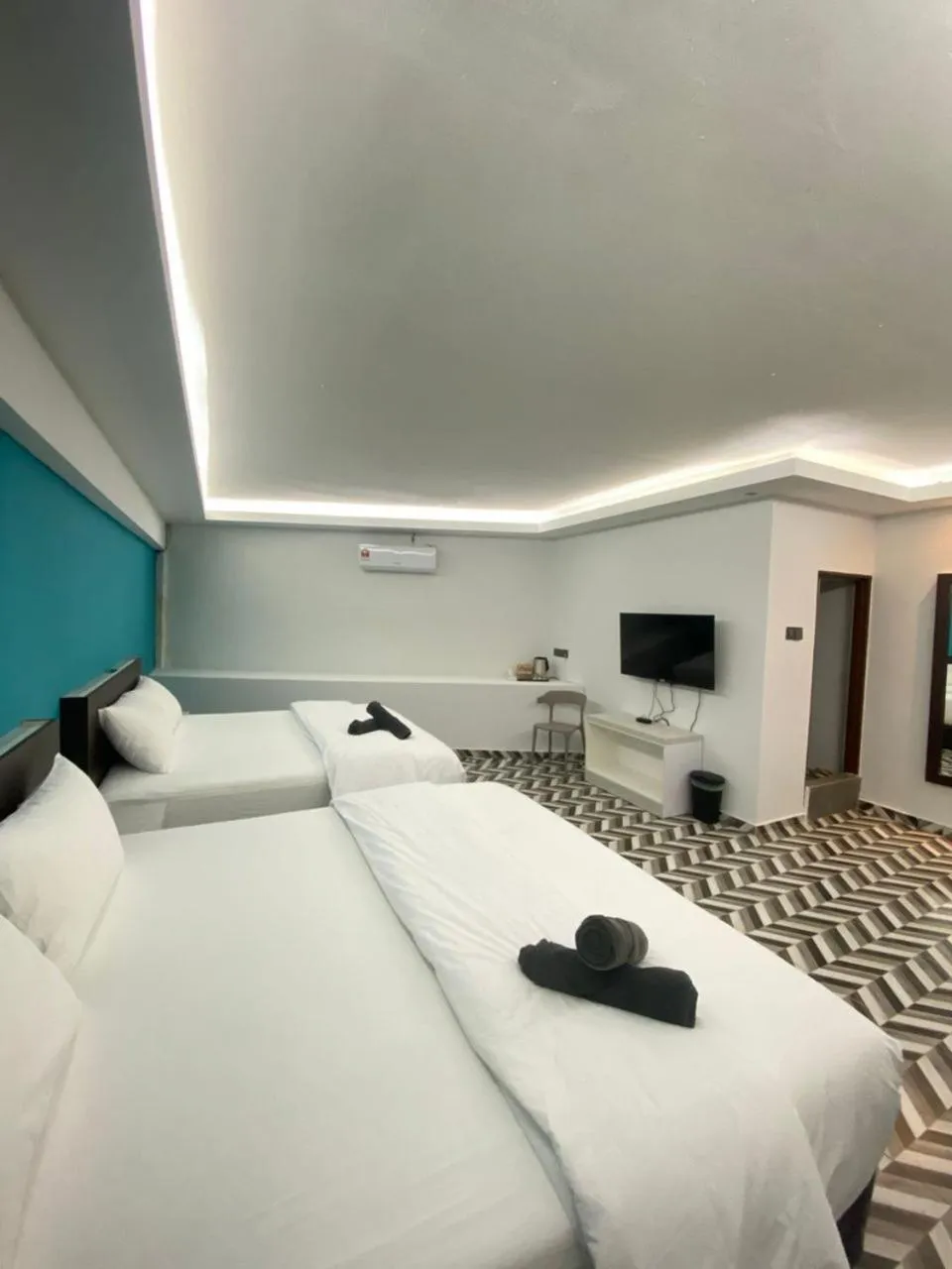 TV and multimedia, Bed in HOTEL HOMESTAY MACHANG D Sega