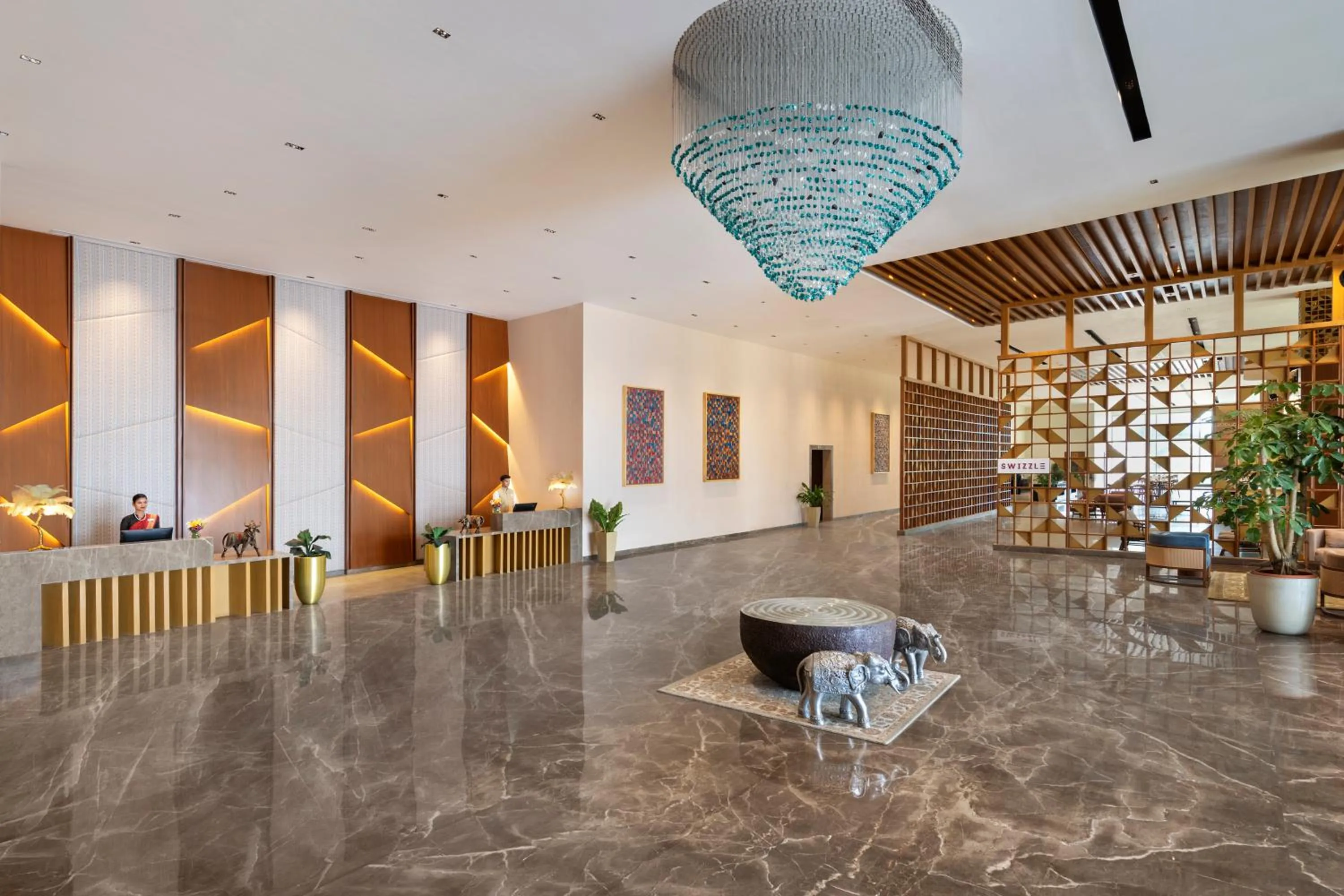 Lobby or reception in Welcomhotel By ITC Hotels, Belagavi