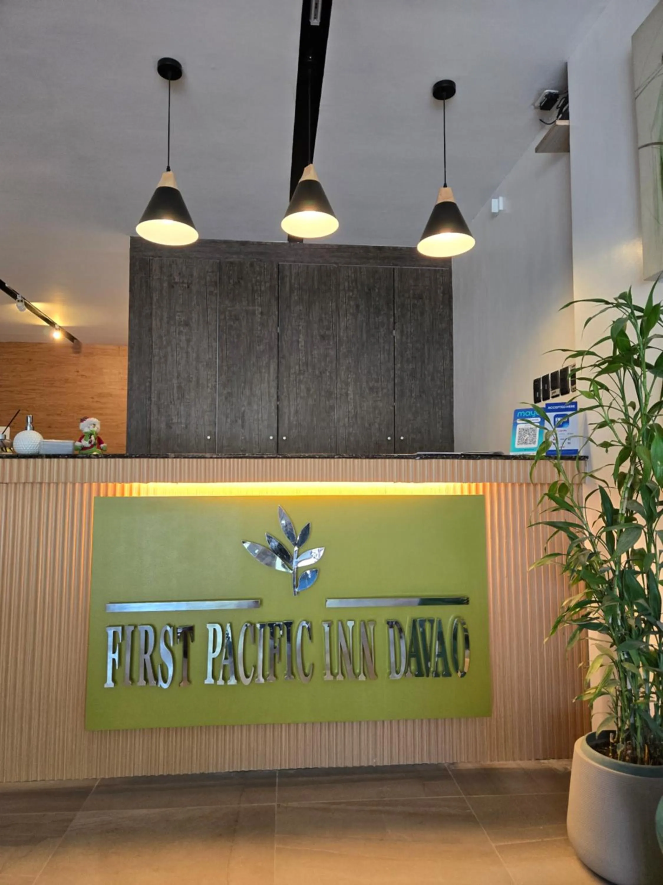 Lobby or reception in First Pacific Inn Davao