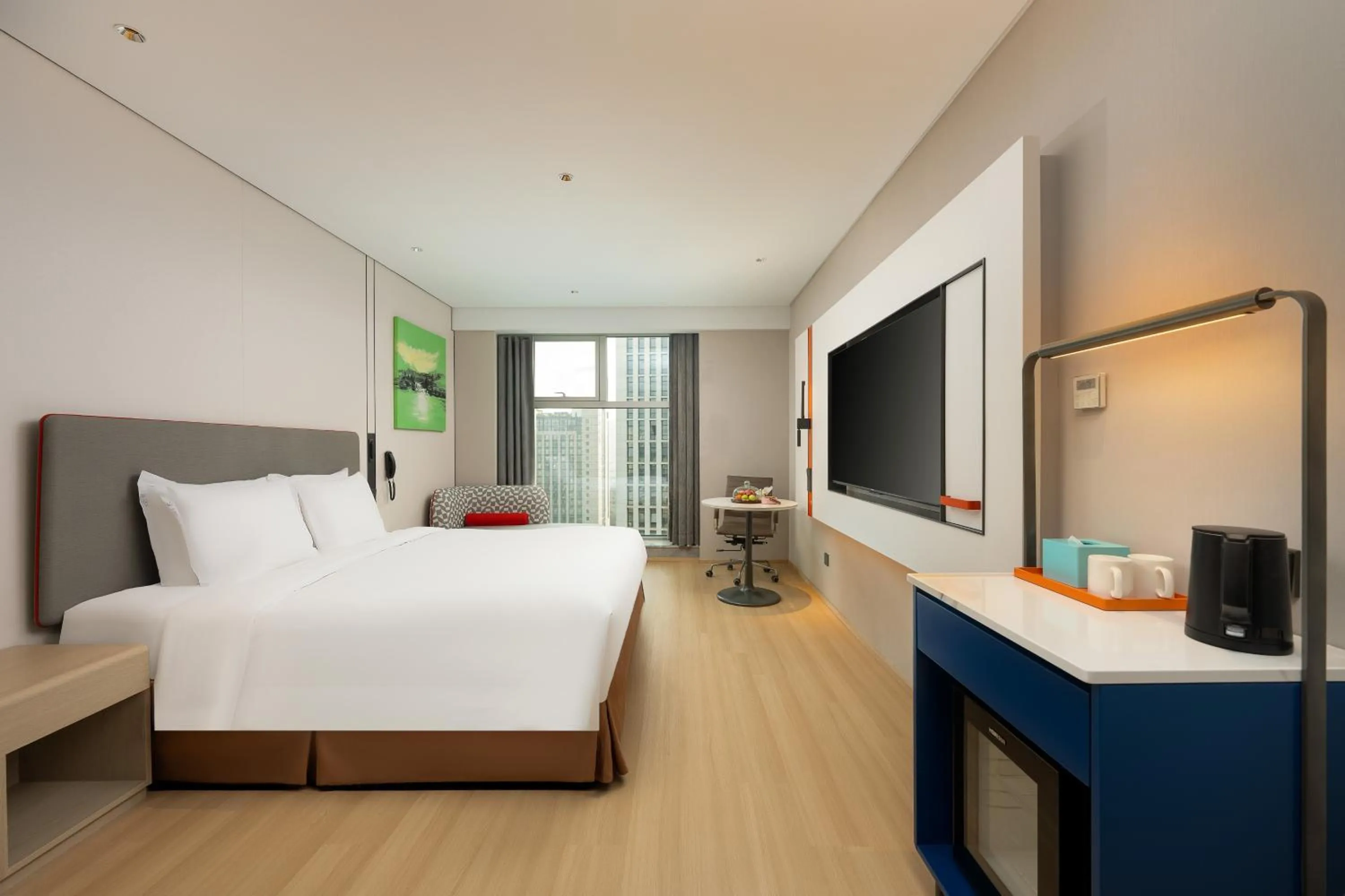 Bed in Holiday Inn Express Hangzhou Huanglong