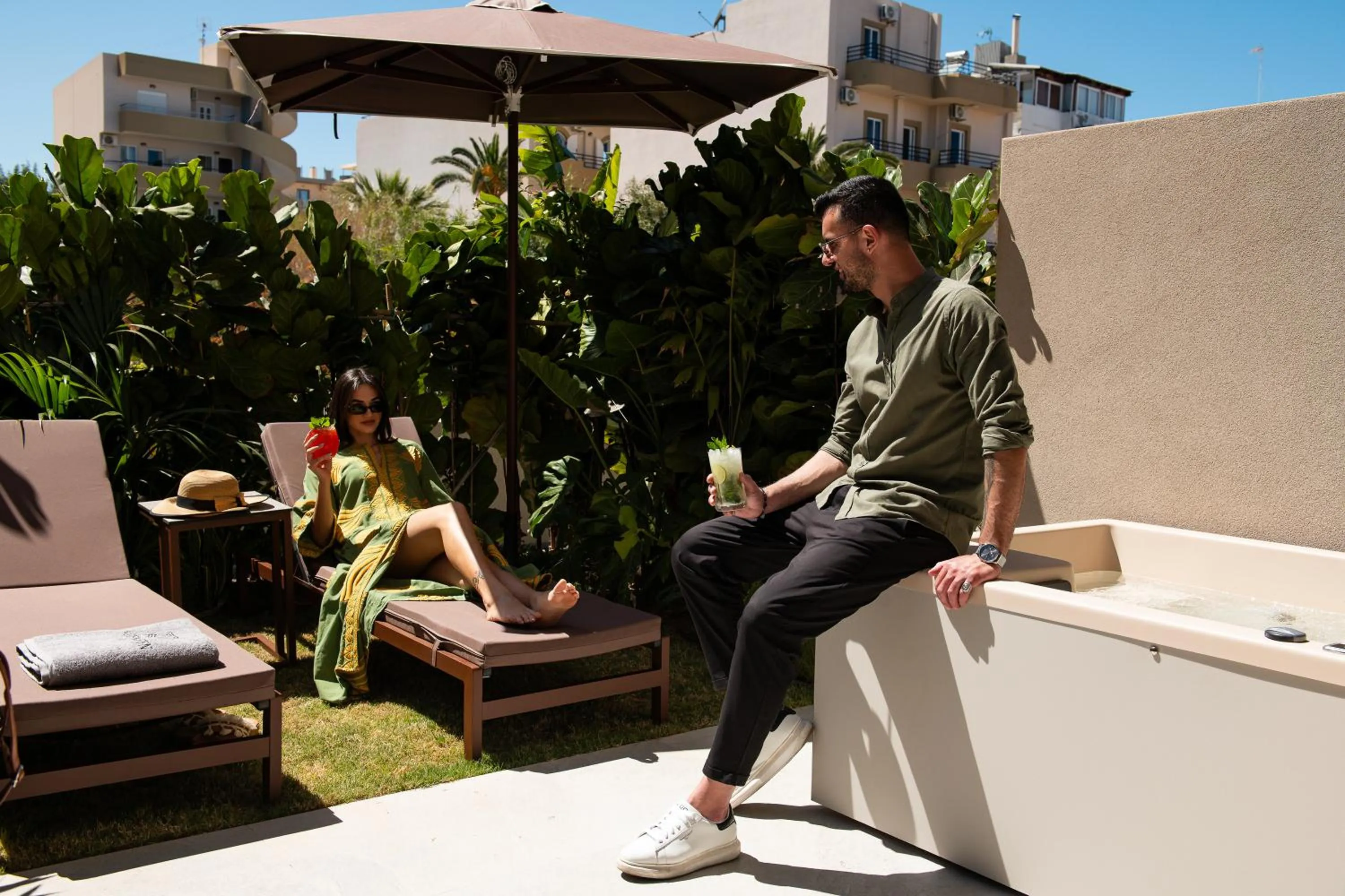 Garden in Cosmeen Lifestyle Boutique Stay