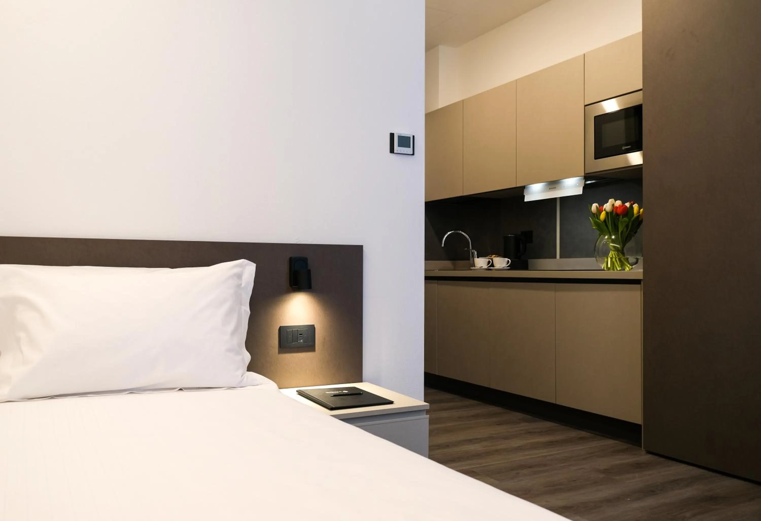 Bedroom, Bed in Emerald Green Residence