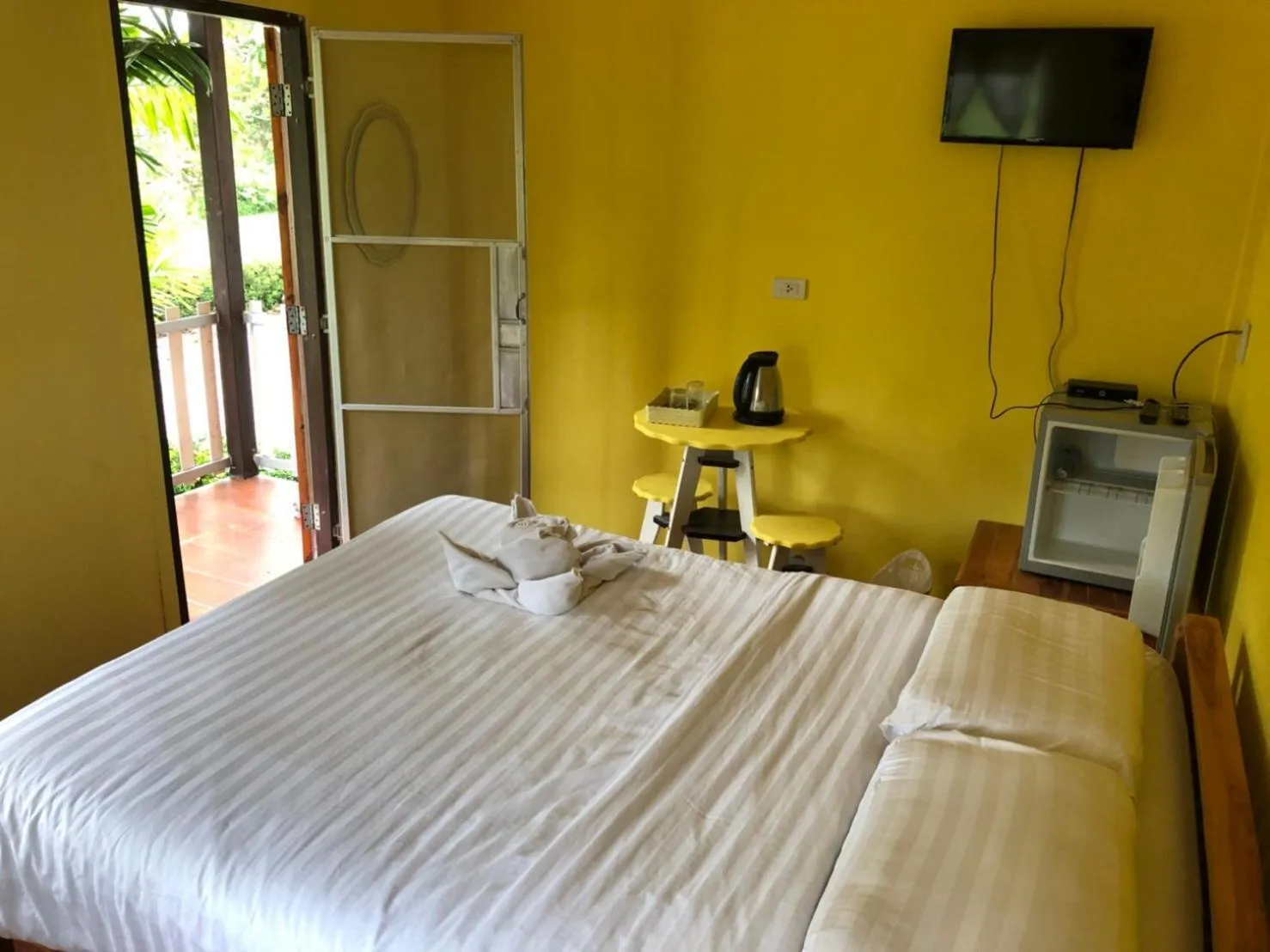 Bed in Sukhothai Indy Resort