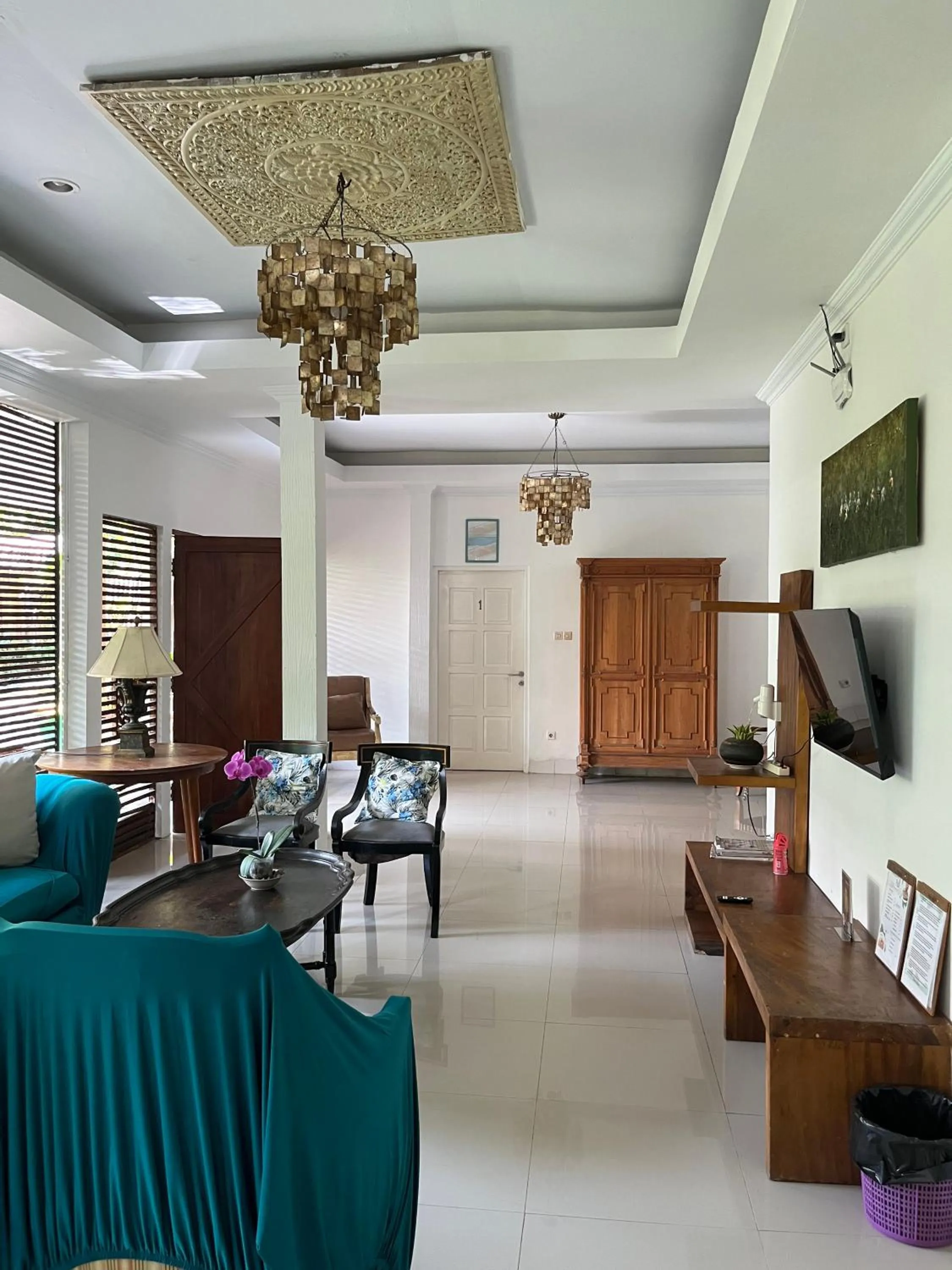 Living room in Villa Padi Cangkringan