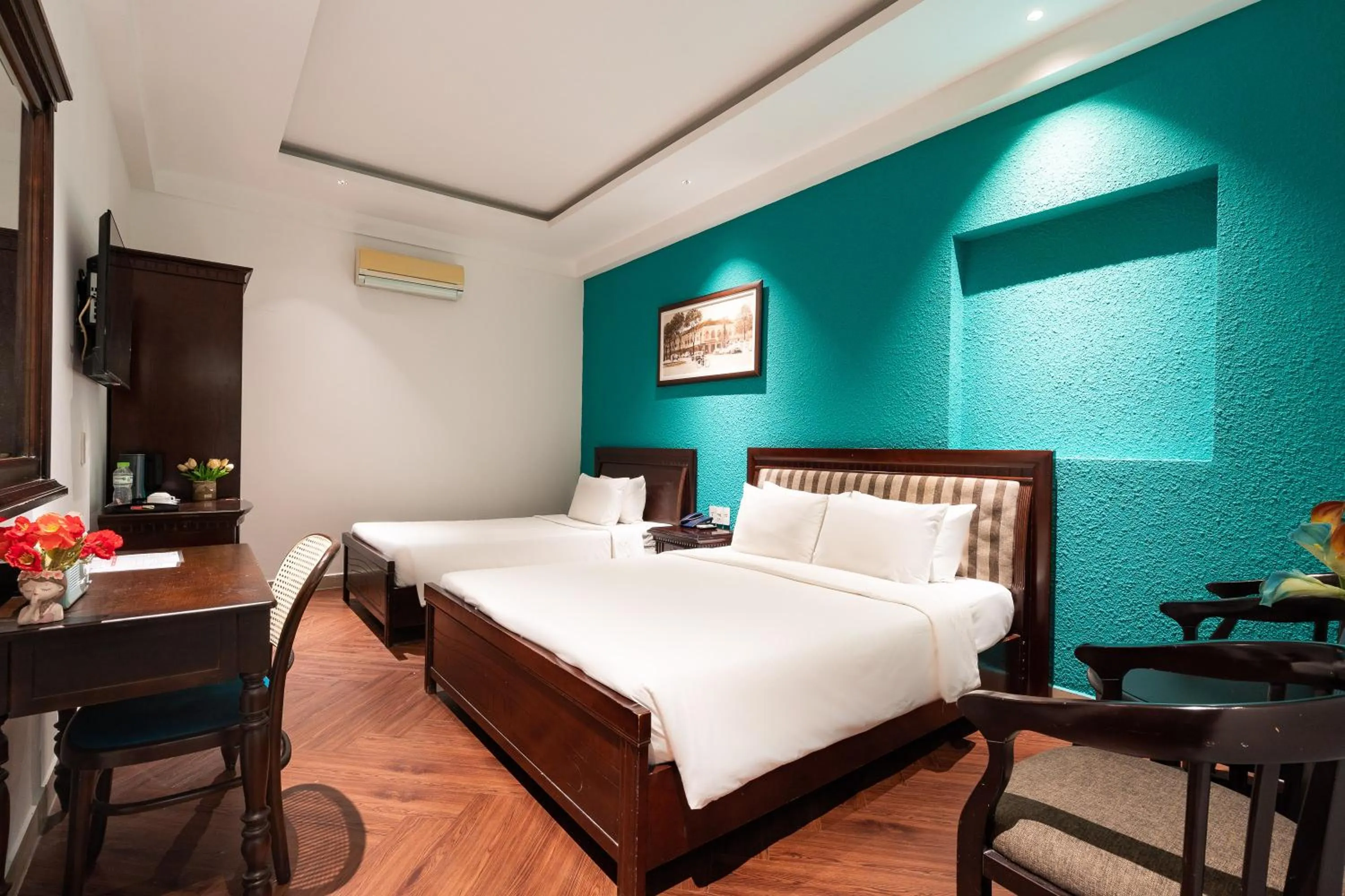 Bed in Nicecy Hotel - Bui Thi Xuan Street