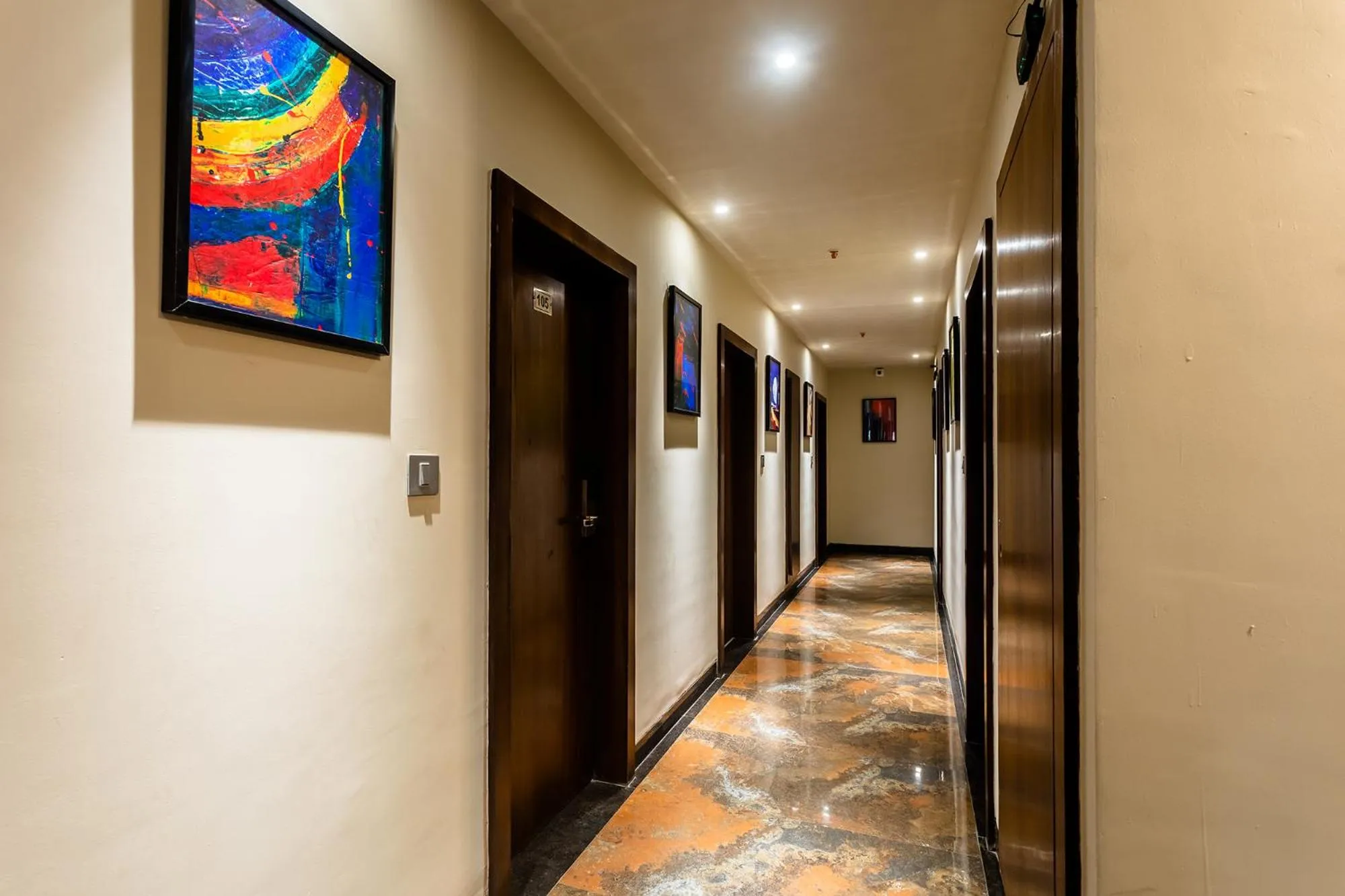 Lobby or reception in FabHotel Orange Oasis